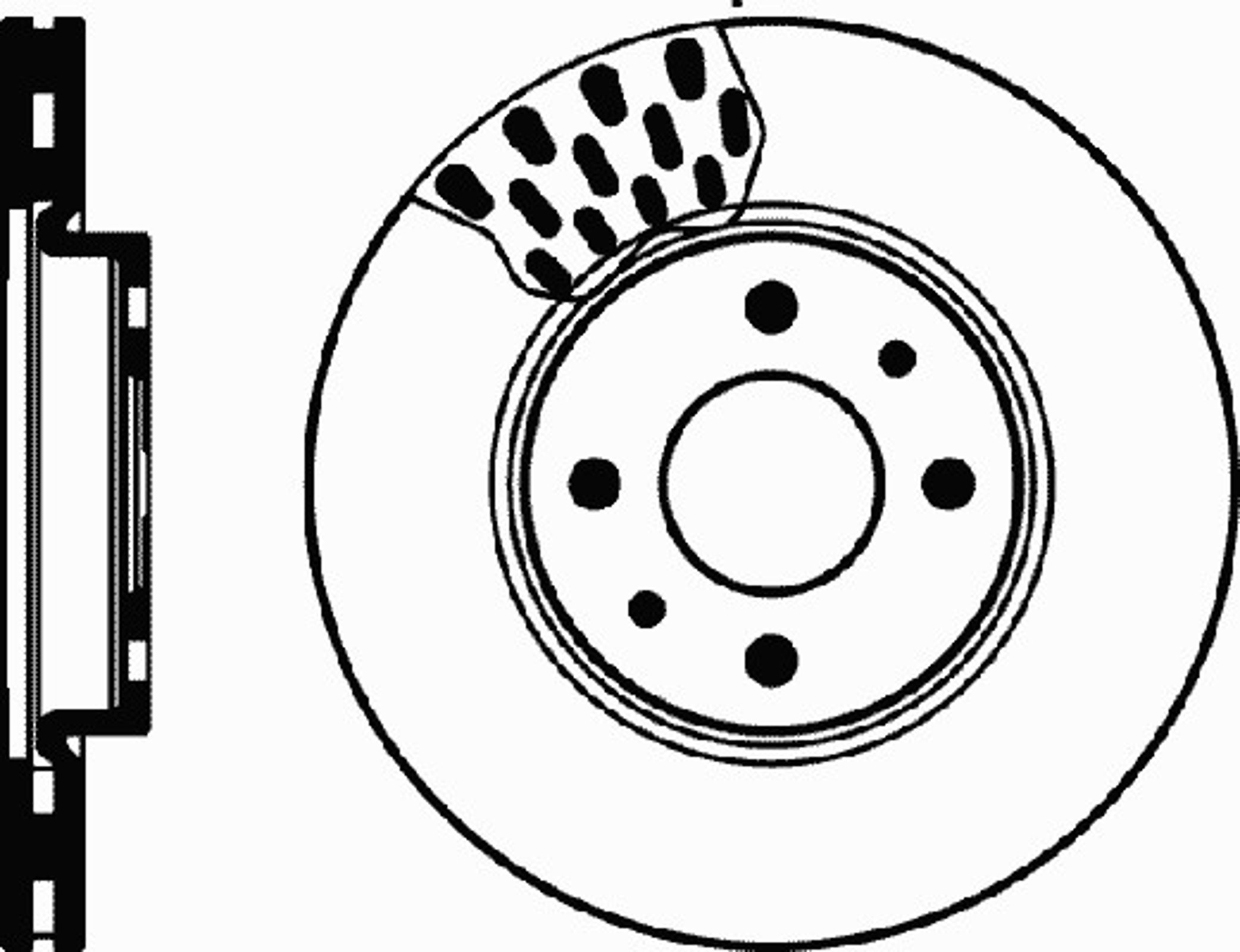 MDC1084 MINTEX Диск тормозной