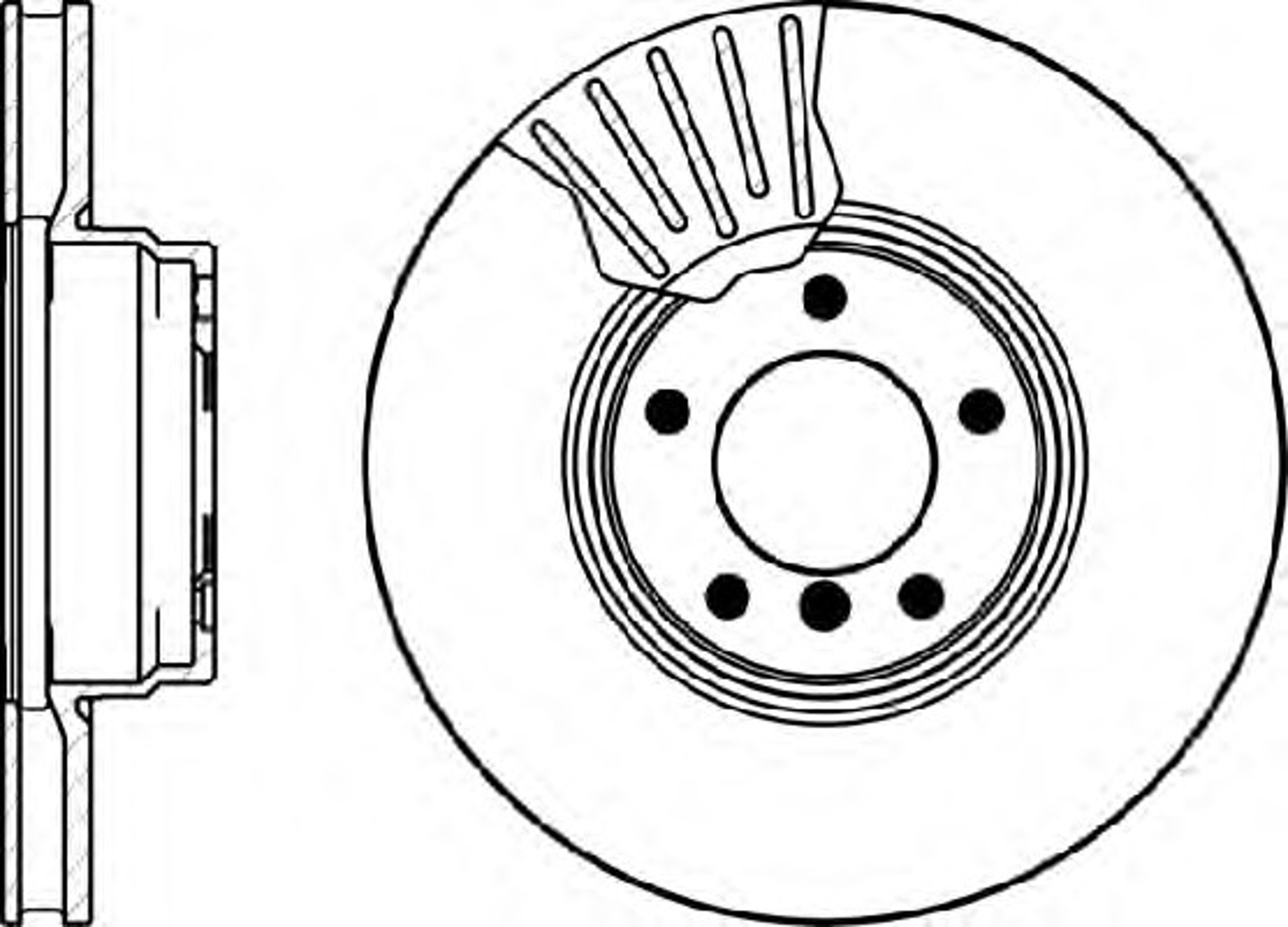Диск тормозной MINTEX MDC1258