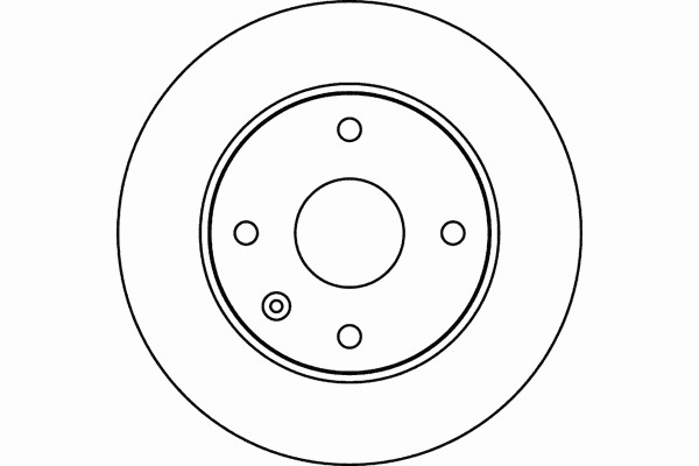 MDC1483 MINTEX Диск тормозной