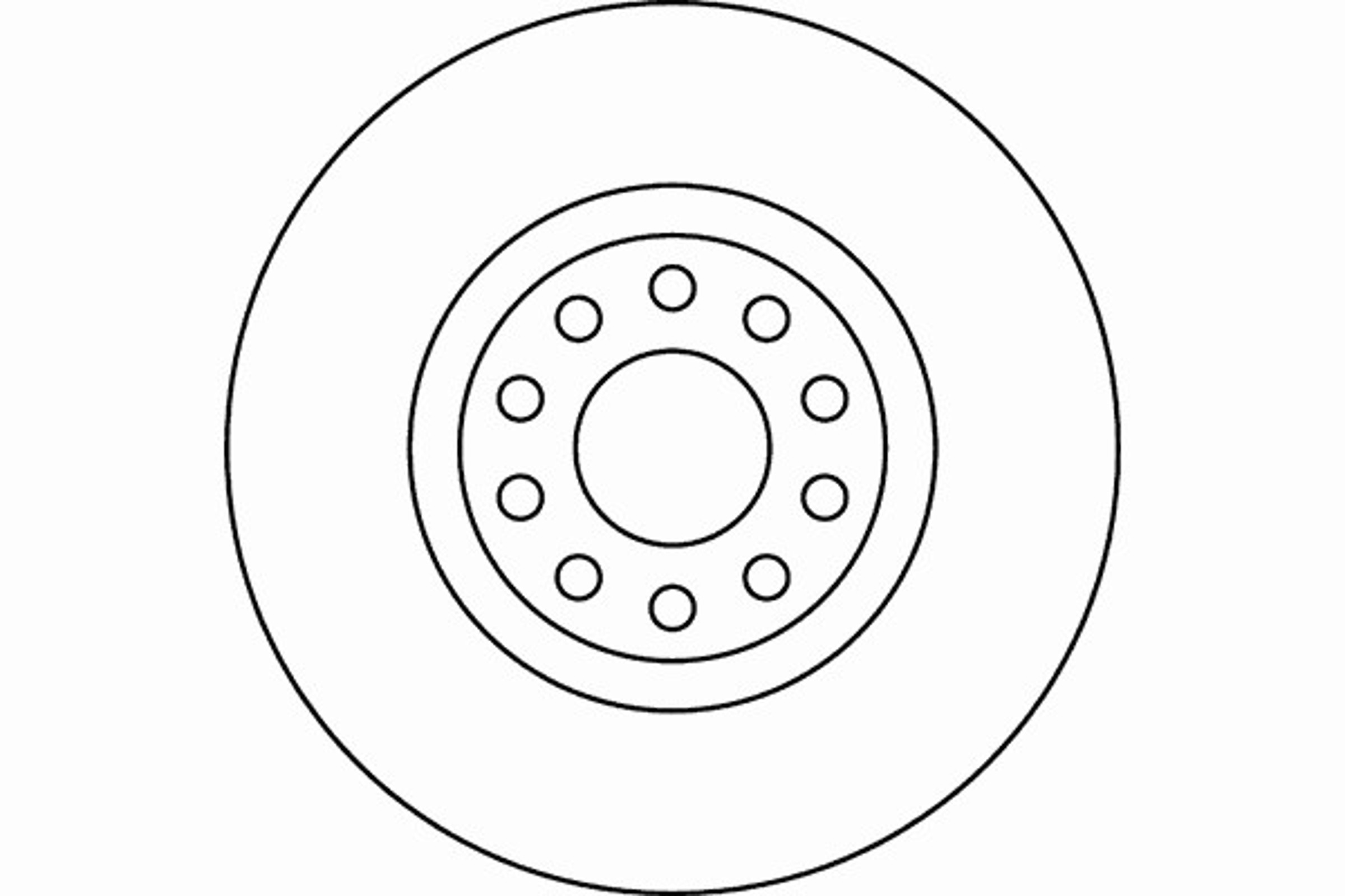 MDC1540 MINTEX Диск тормозной