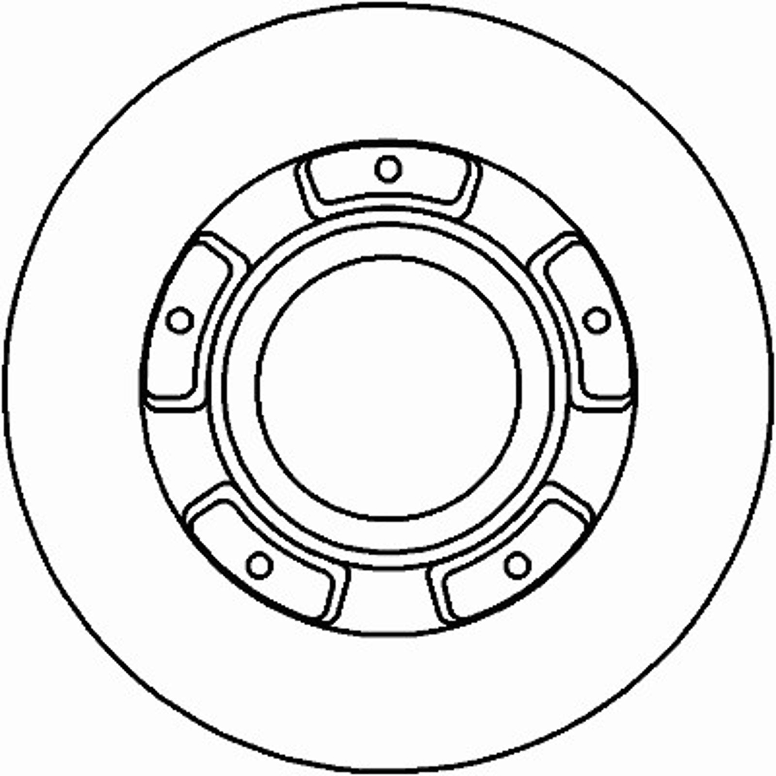 MDC1808 MINTEX Диск тормозной