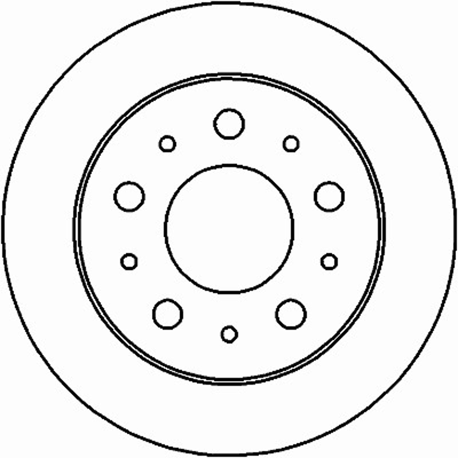 MDC1816 MINTEX Диск тормозной