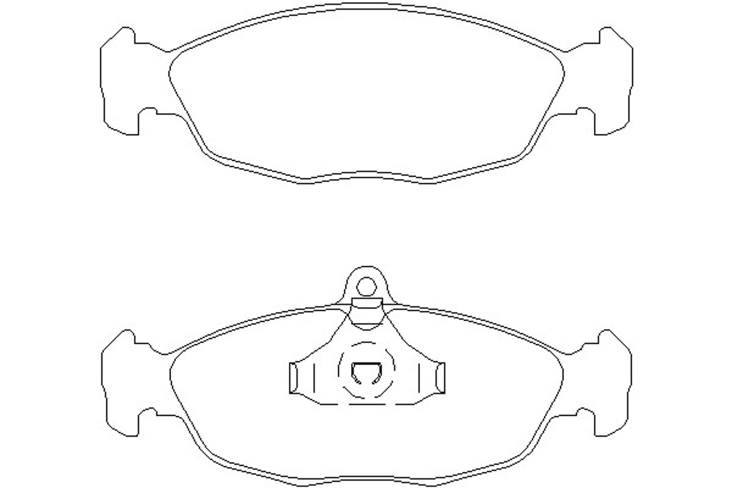Комплект тормозов дисковый тормозной механизм MINTEX MDK0001