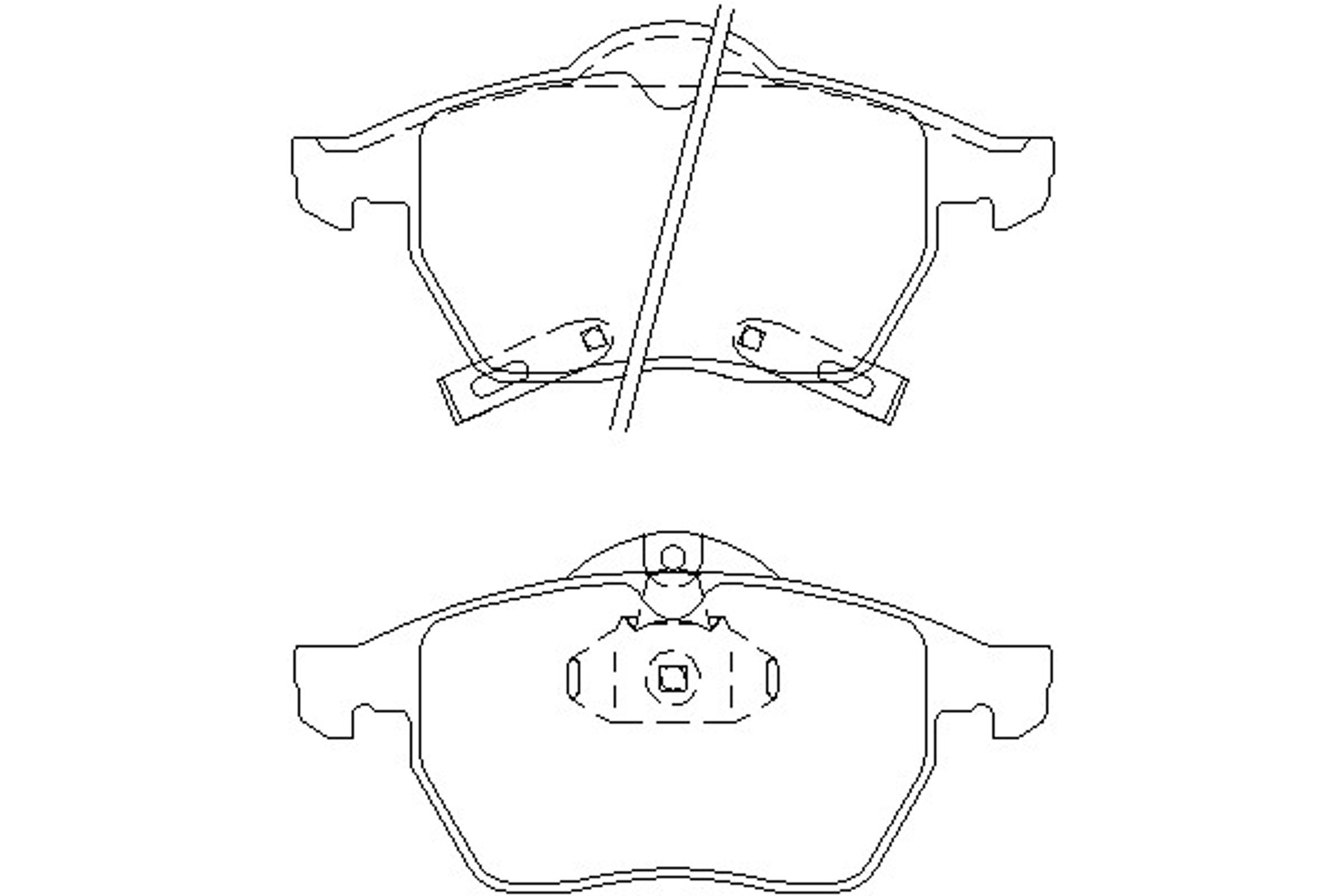 Комплект тормозов дисковый тормозной механизм MINTEX MDK0135
