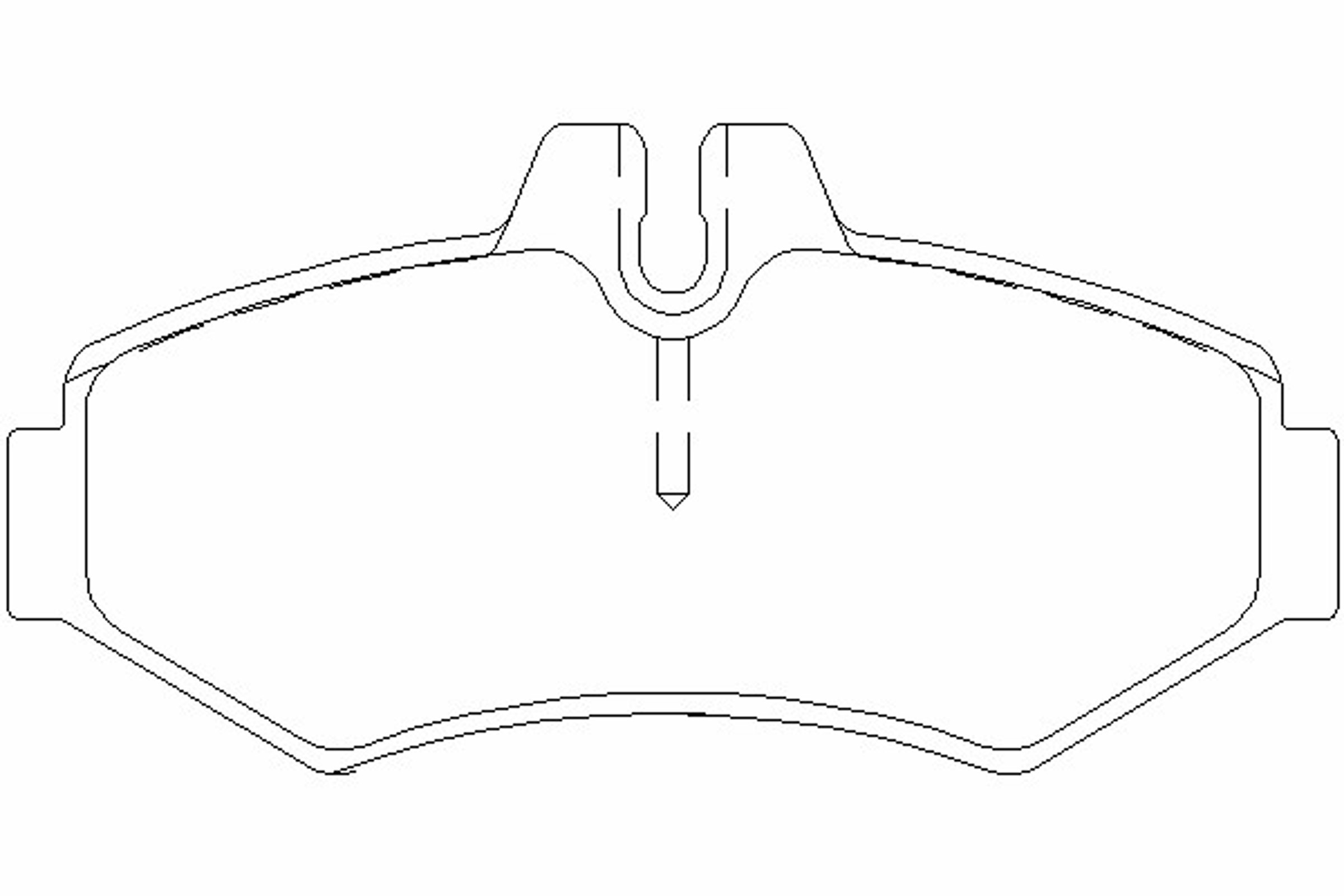 Комплект тормозов дисковый тормозной механизм MINTEX MDK0136