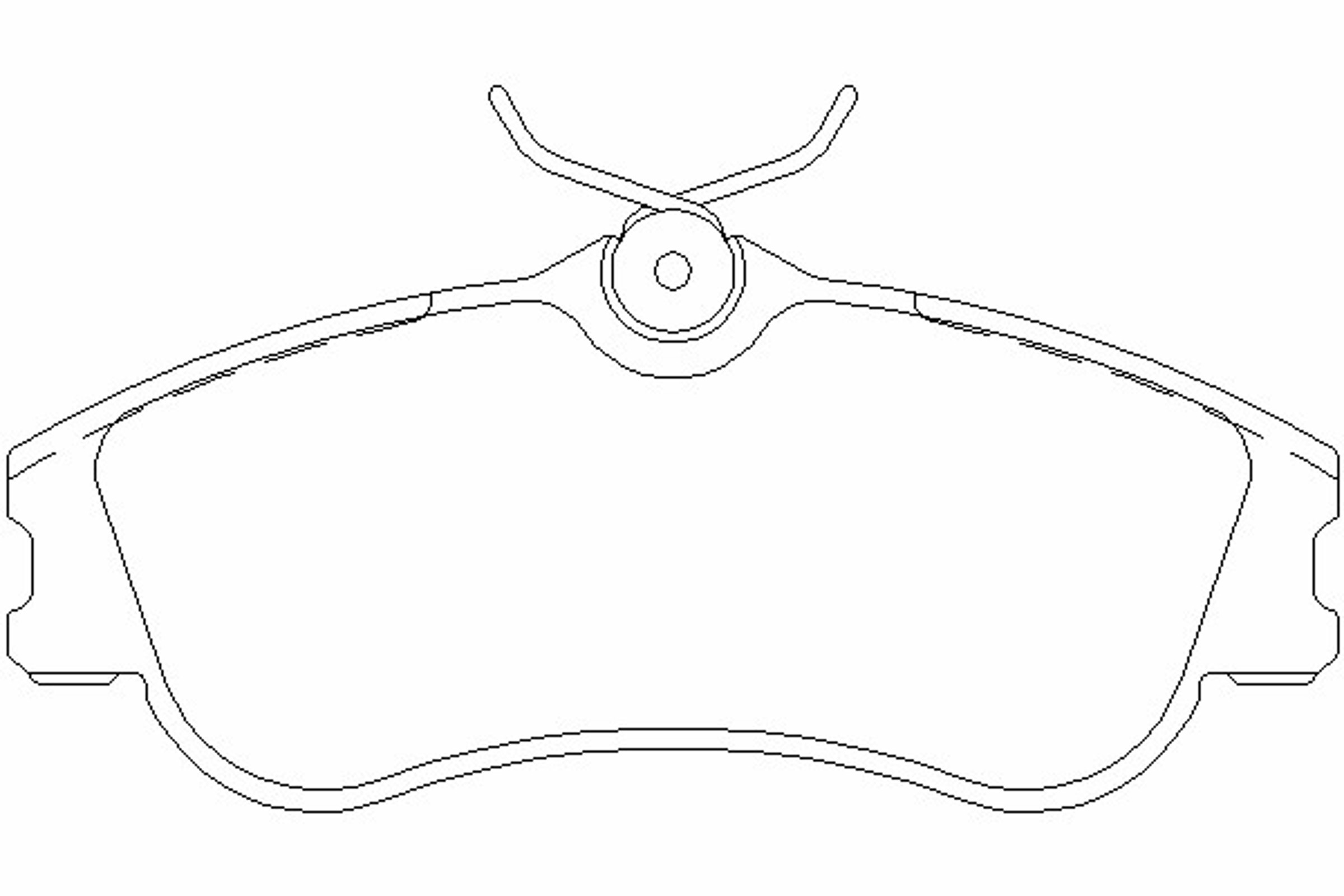 MDK0154 MINTEX Комплект тормозов, дисковый тормозной механизм