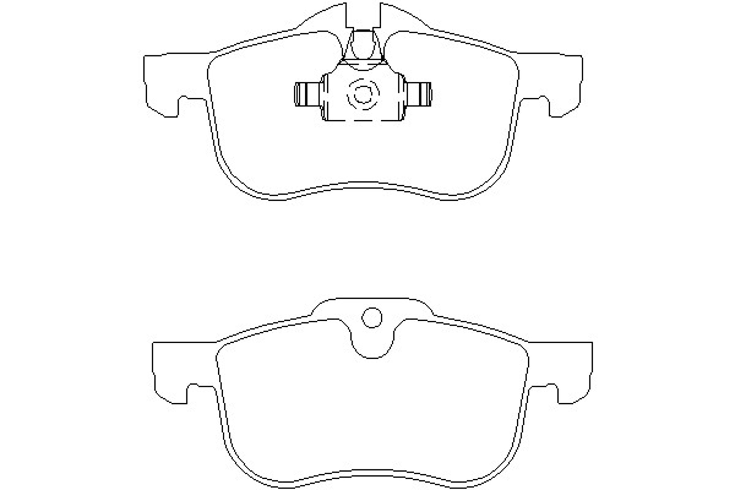 Комплект тормозов дисковый тормозной механизм MINTEX MDK0185