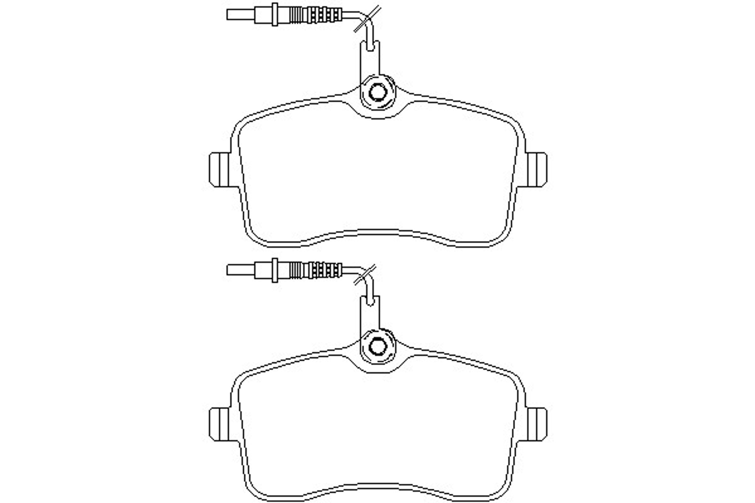 Комплект тормозов дисковый тормозной механизм MINTEX MDK0206