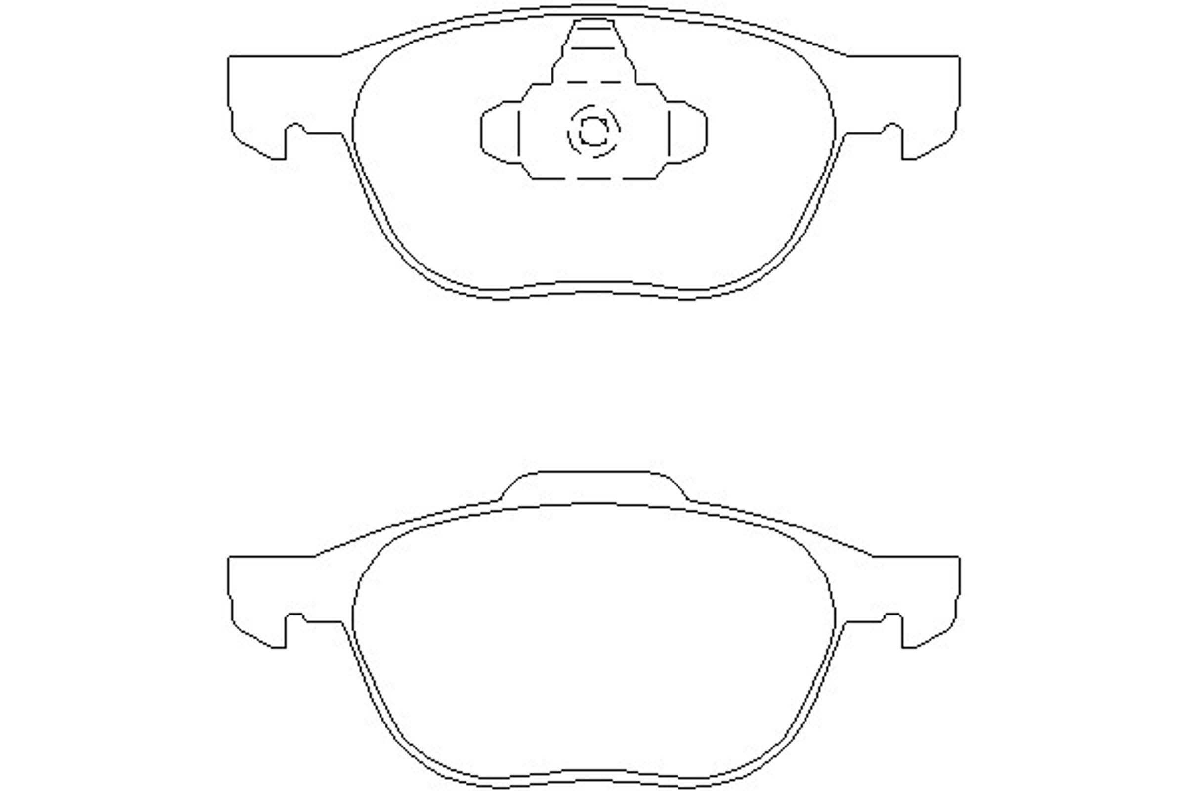 Комплект тормозов дисковый тормозной механизм MINTEX MDK0217
