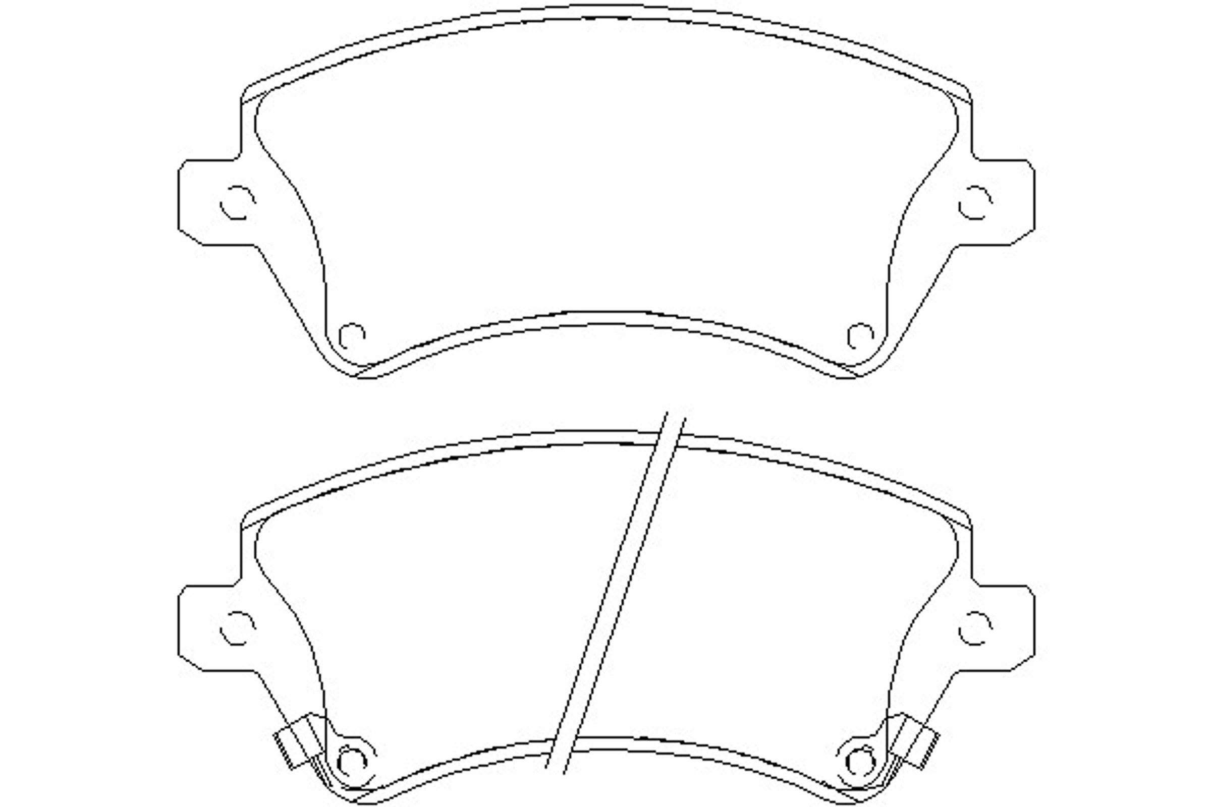Комплект тормозов дисковый тормозной механизм MINTEX MDK0229