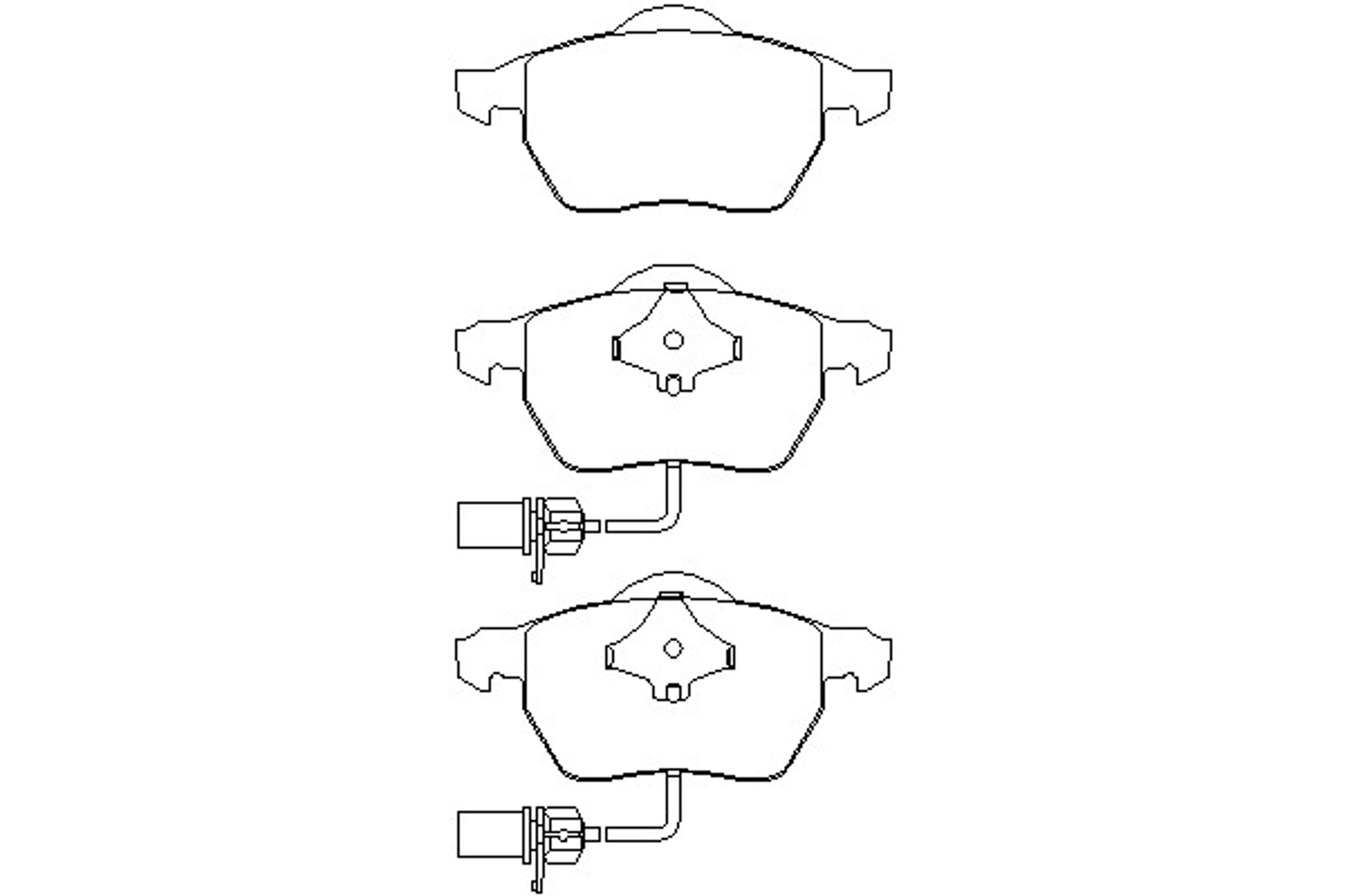 Комплект тормозов дисковый тормозной механизм MINTEX MDK0230