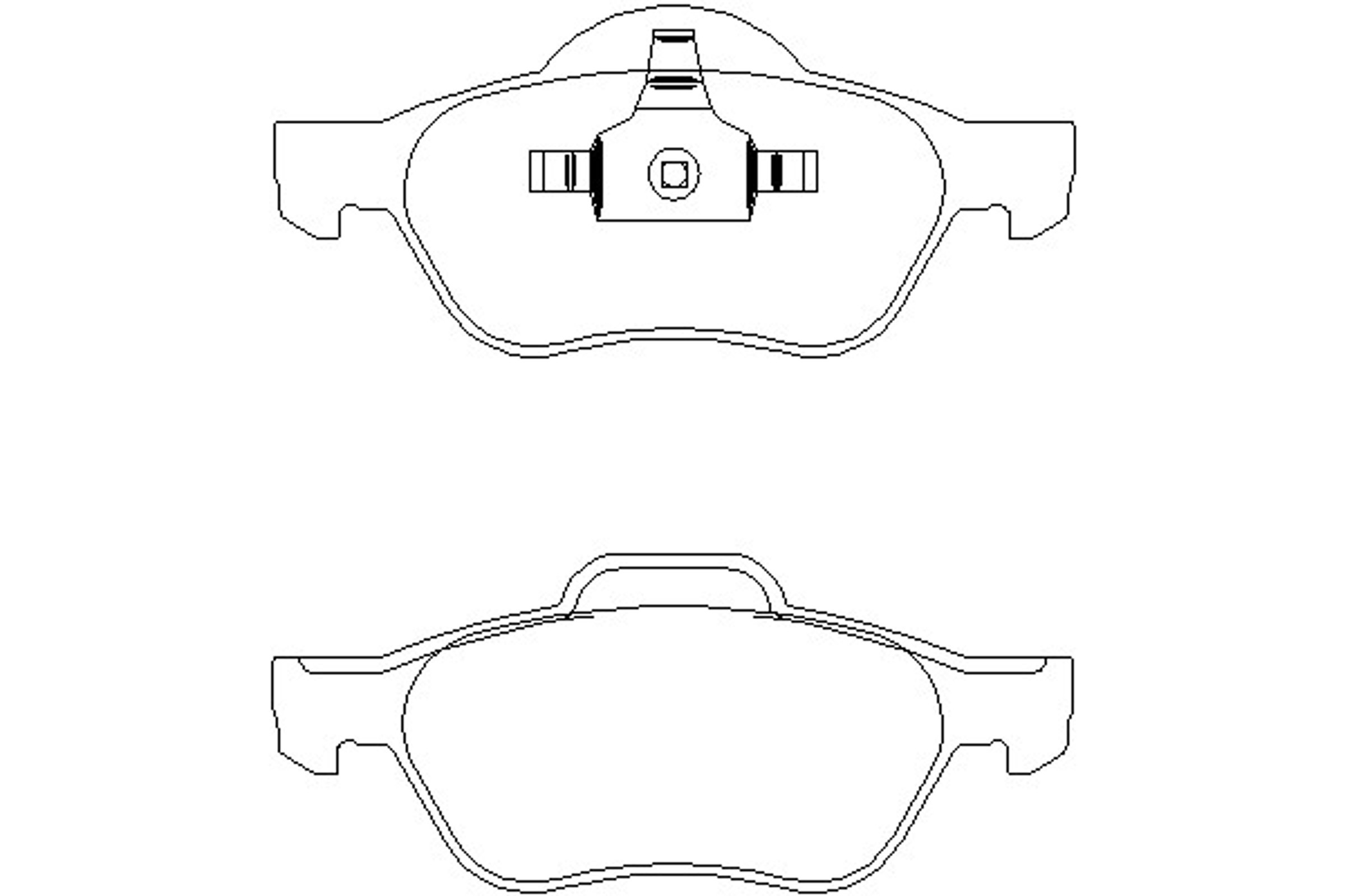 MDK0240 MINTEX Комплект тормозов, дисковый тормозной механизм