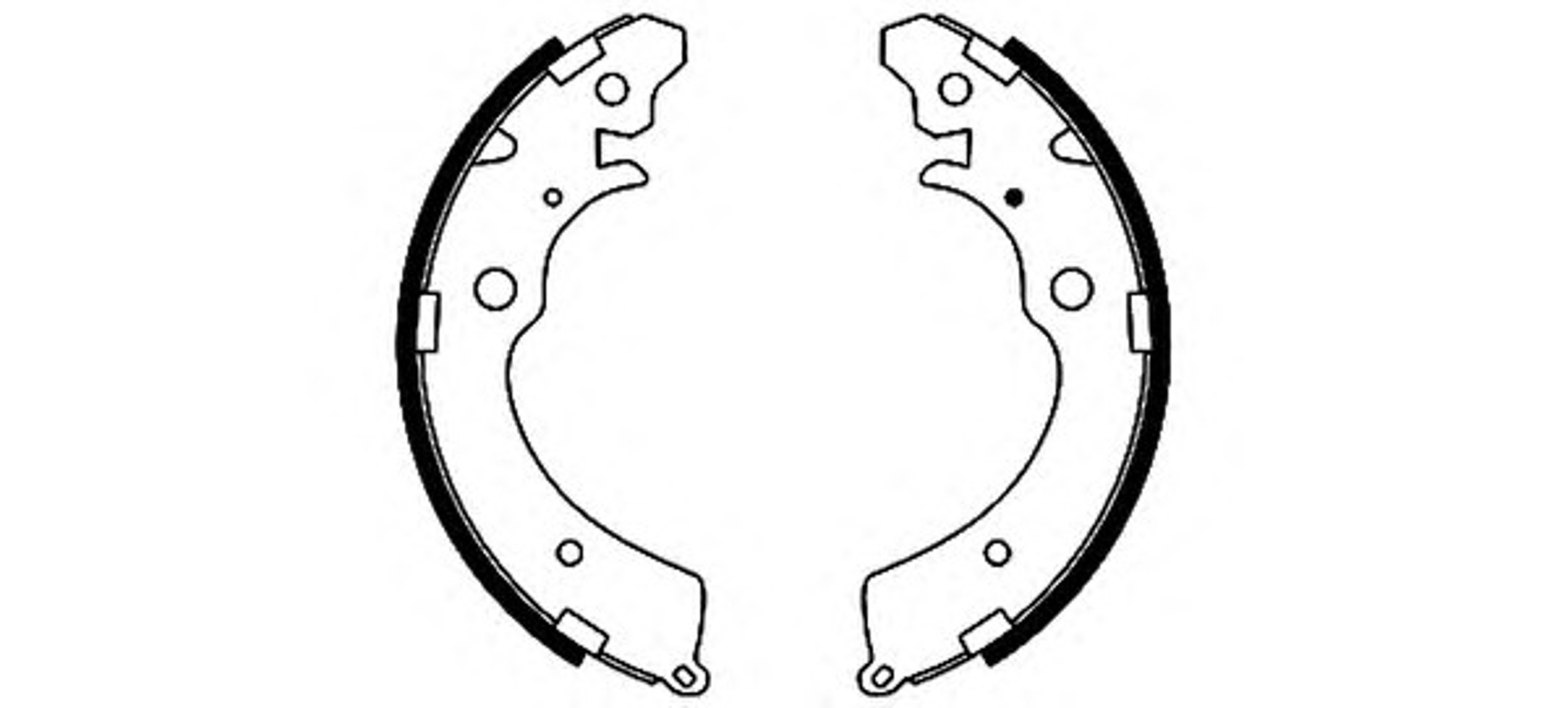 Комплект тормозных колодок MINTEX MFR376
