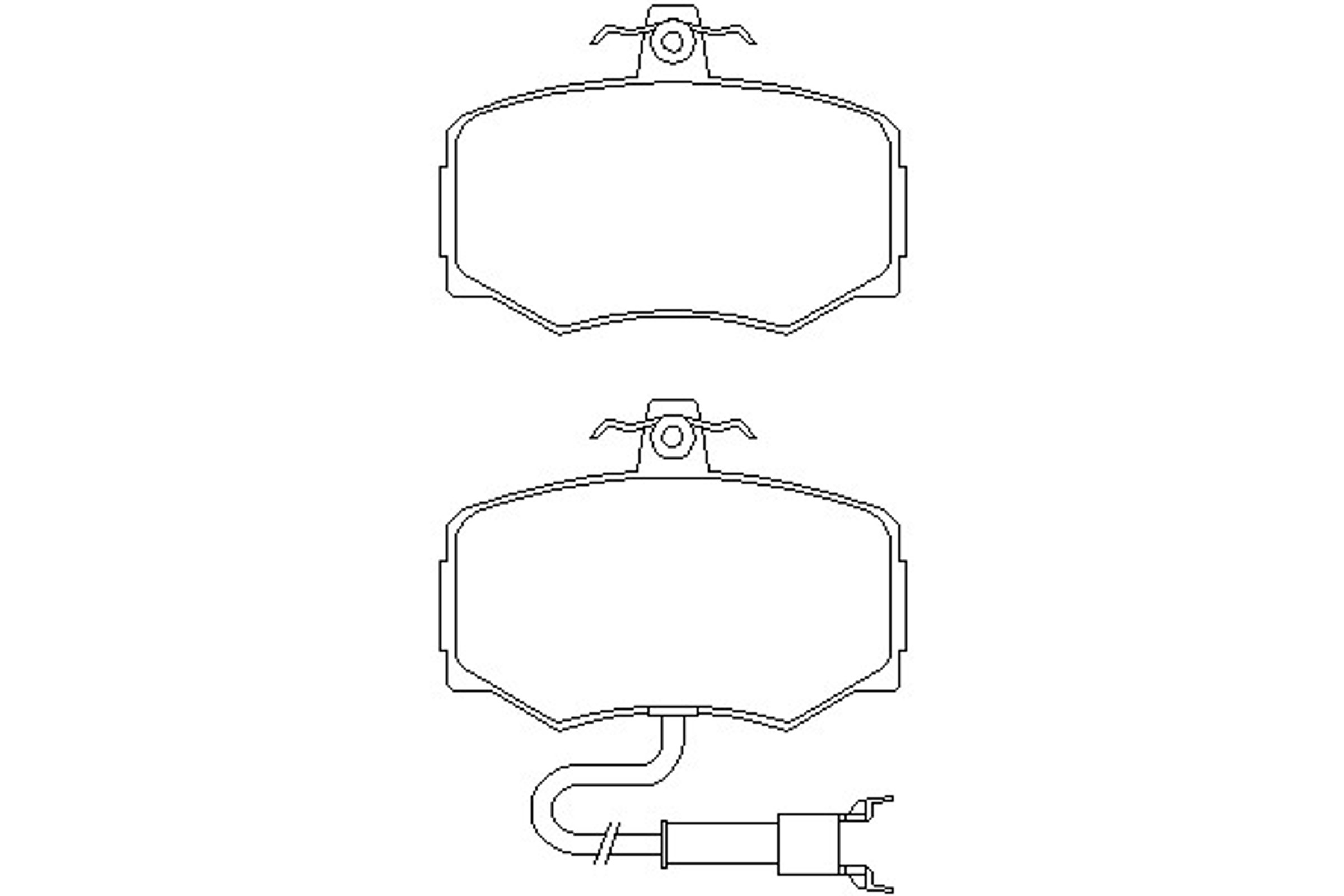 MGB461 MINTEX Колодки тормозные дисковые