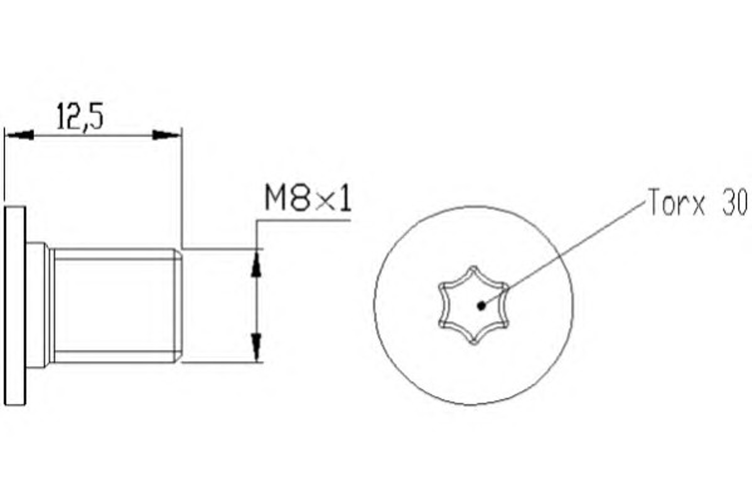 Болт MINTEX TPM0002