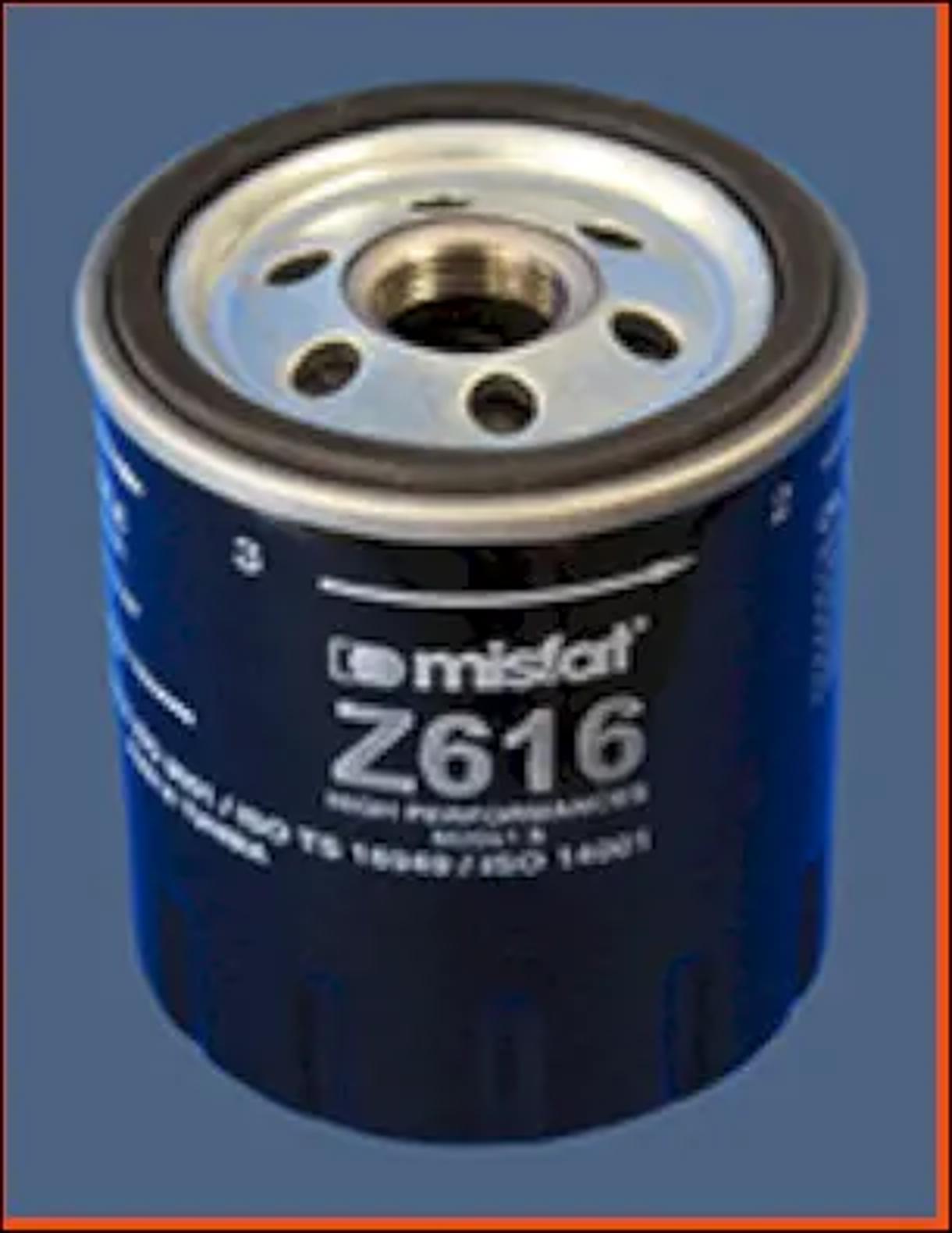 Фильтр масляный MISFAT Z616