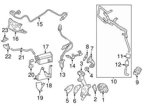 Прокладка клапана рециркуляции MITSUBISHI 1582A018