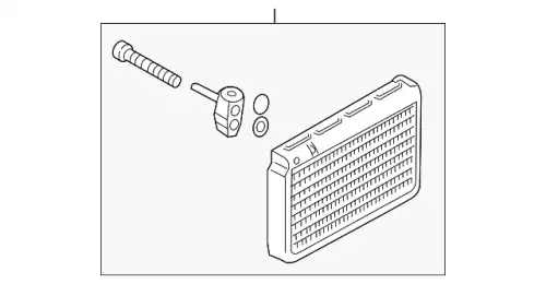 ИСПАРИТЕЛЬ КОНДИЦИОНЕРА MITSUBISHI 7810A297