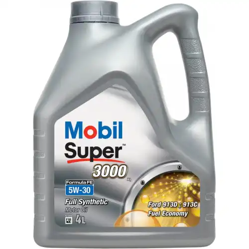 Mobil super 3000 x1 formula fe 5w30 (4l) масло мотор. синт MOBIL 151527