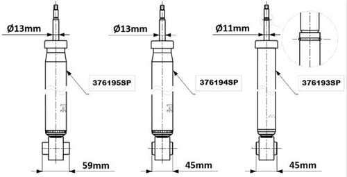 Амортизаторы MONROE 376193SP