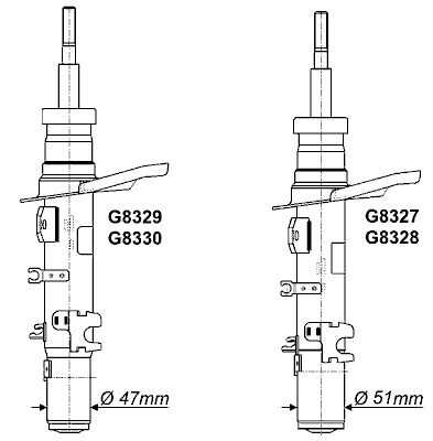 Запчасть MONROE G8329