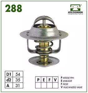 Термостат MTE-THOMSON MTE-THOMSON VT288.87