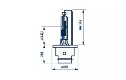 Лампа газоразрядная NARVA 84006