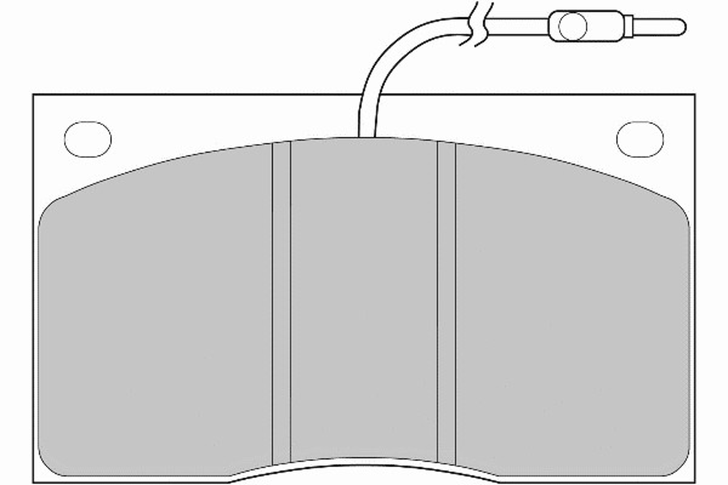 Колодки тормозные дисковые NECTO FD211V