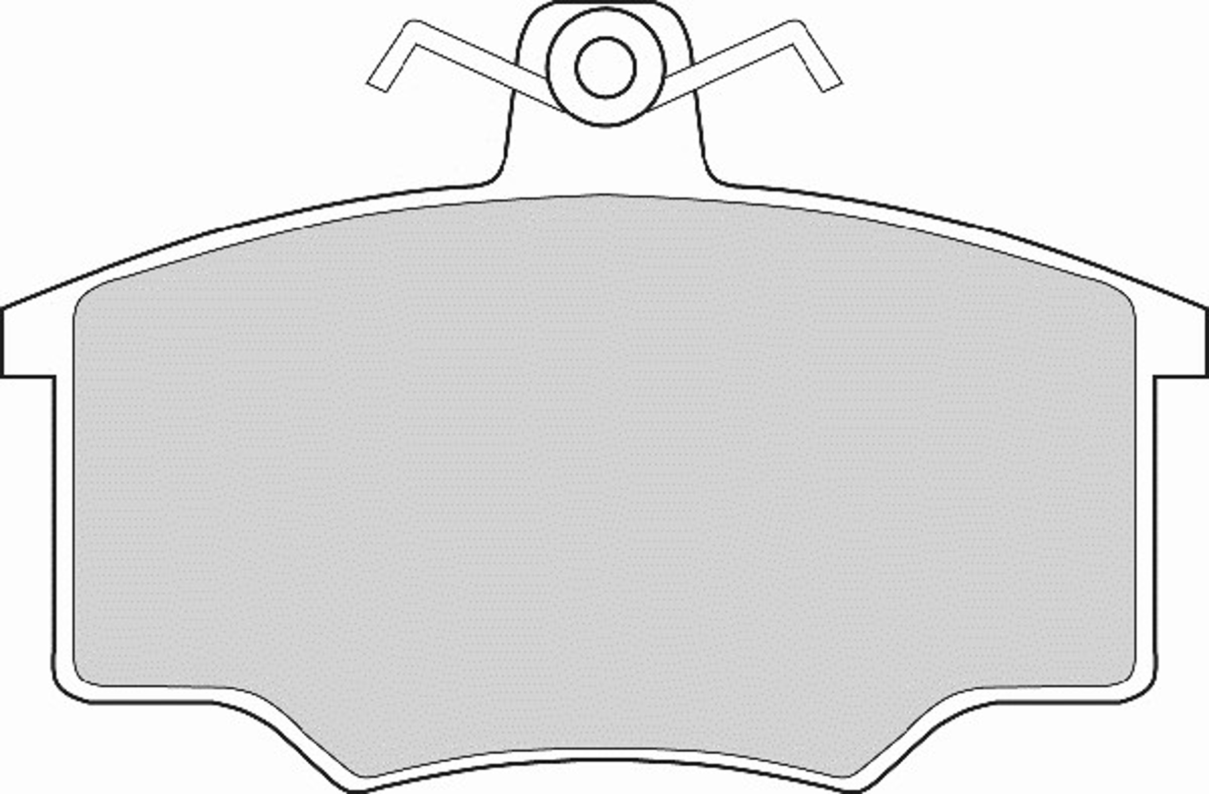 FD267A NECTO Колодки тормозные дисковые