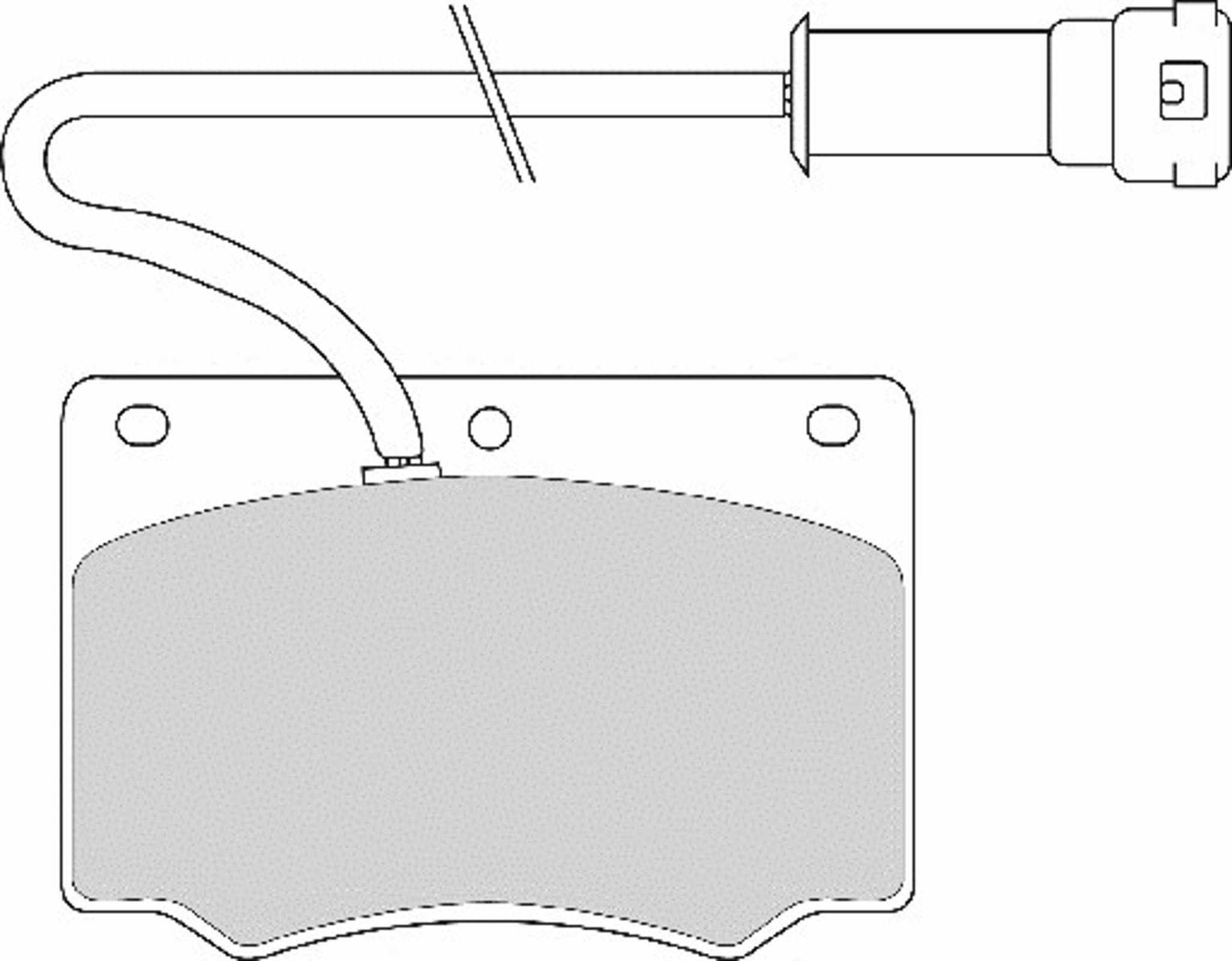 FD286A NECTO Колодки тормозные дисковые