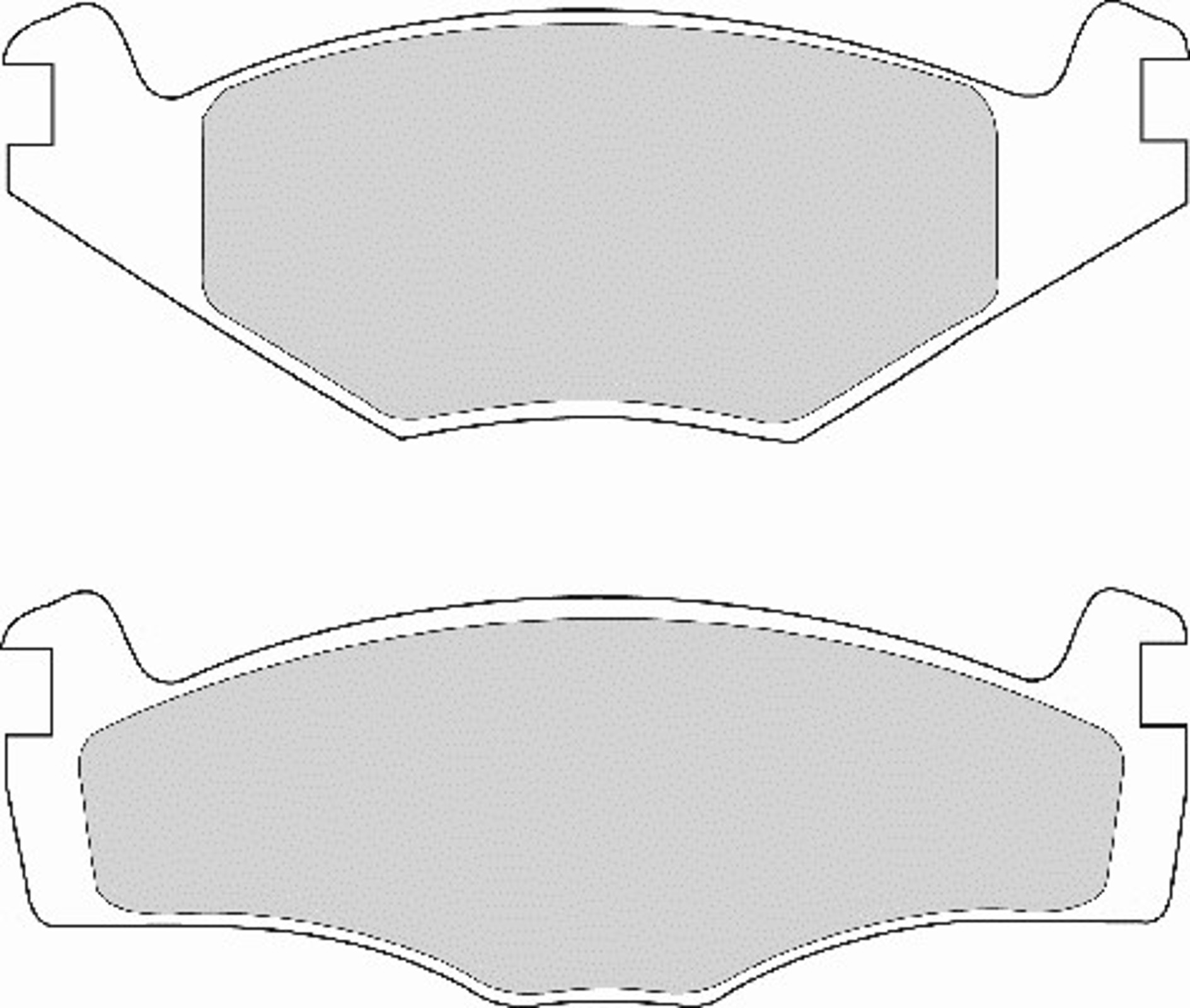 Колодки тормозные дисковые NECTO FD4154A