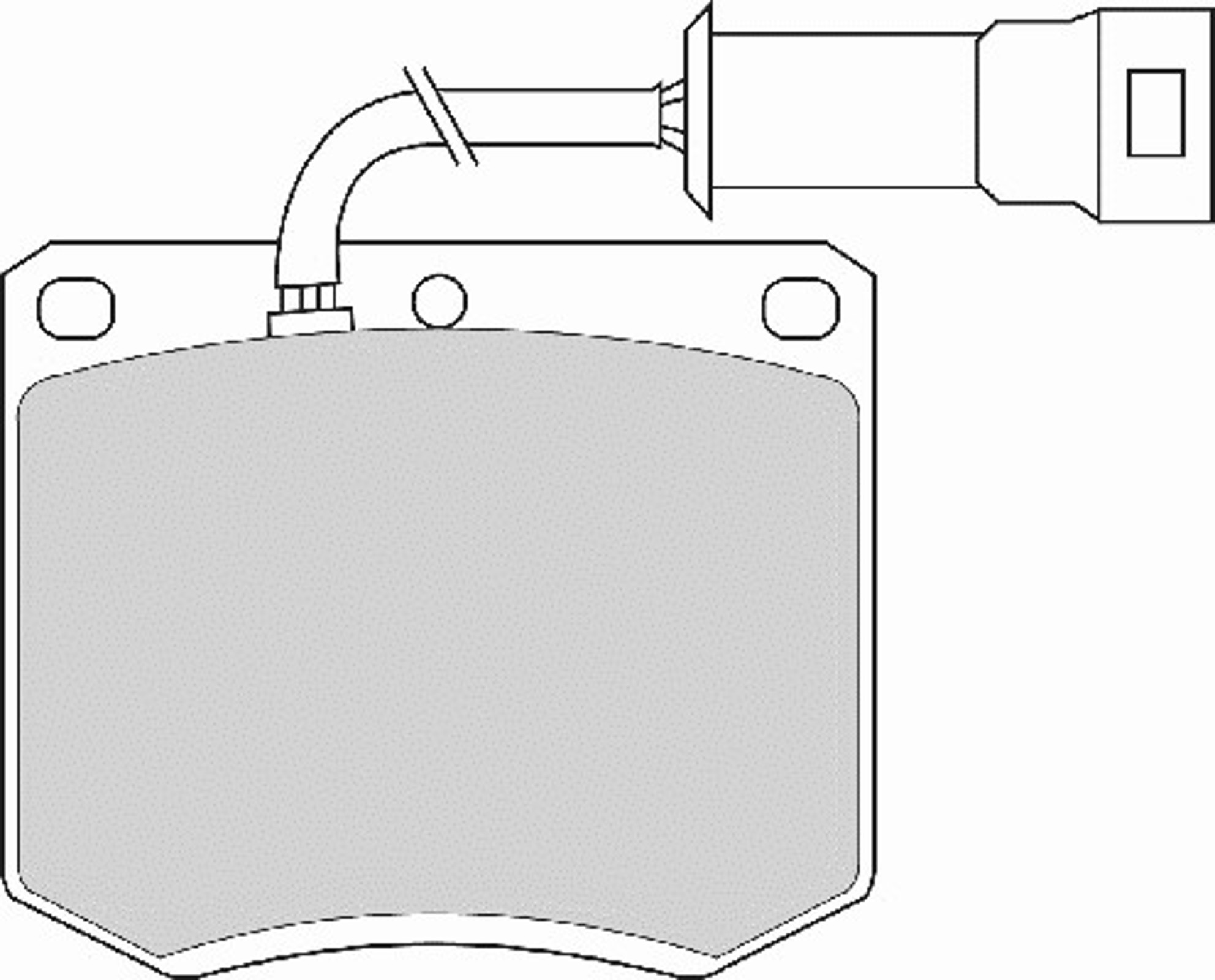 FD4162A NECTO Колодки тормозные дисковые