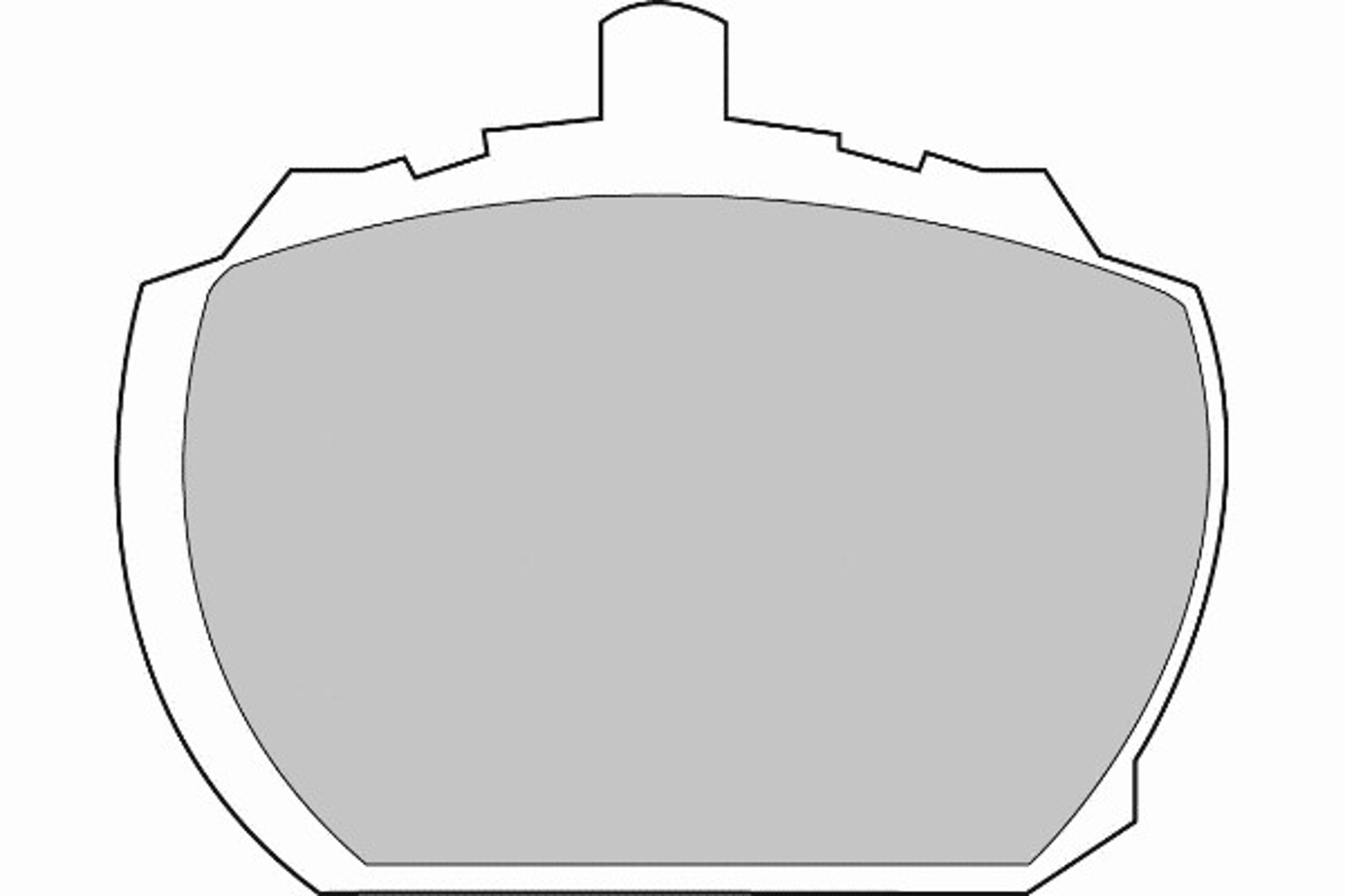 Колодки тормозные дисковые NECTO FD571V