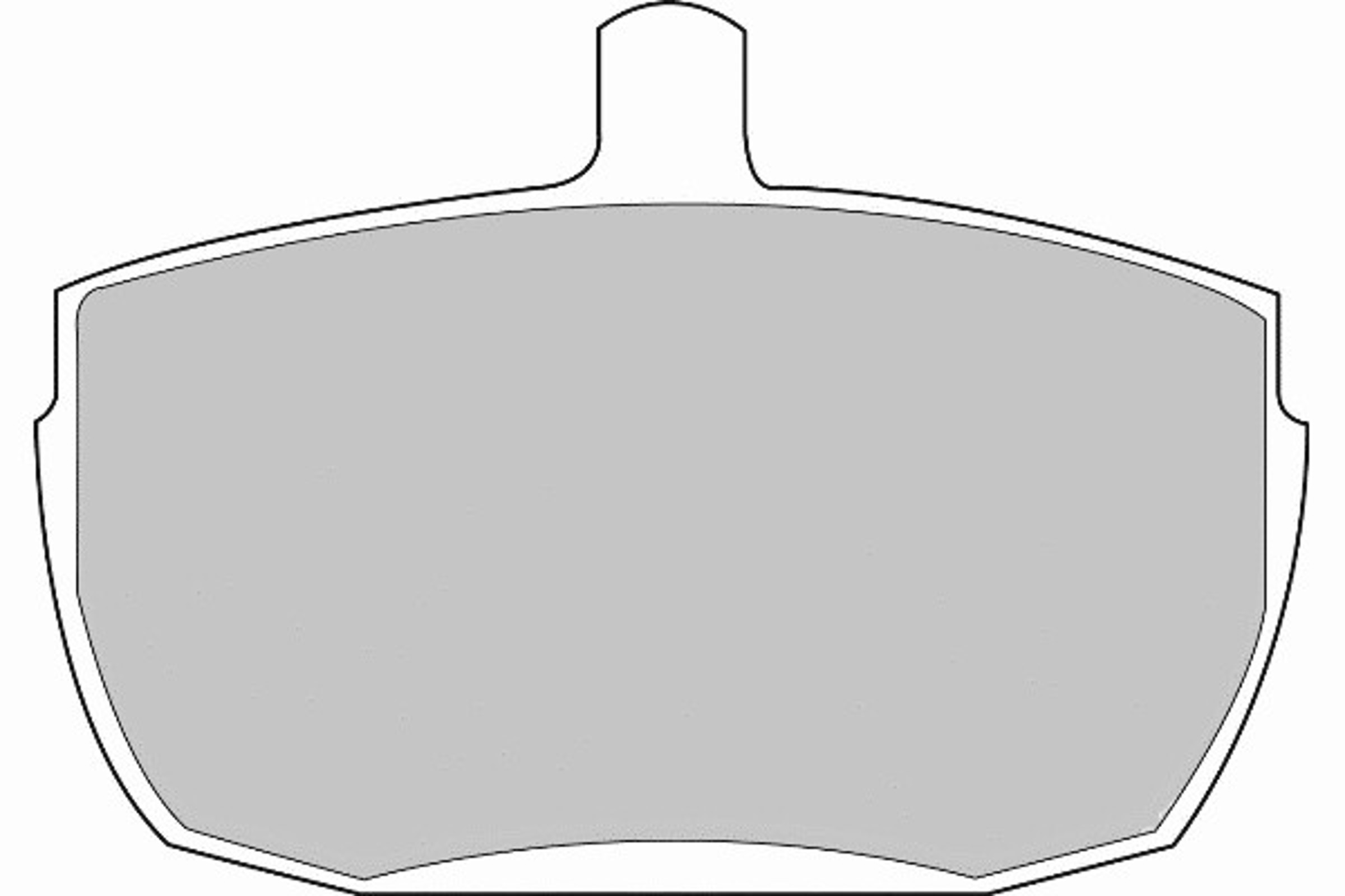 Колодки тормозные дисковые NECTO FD578V