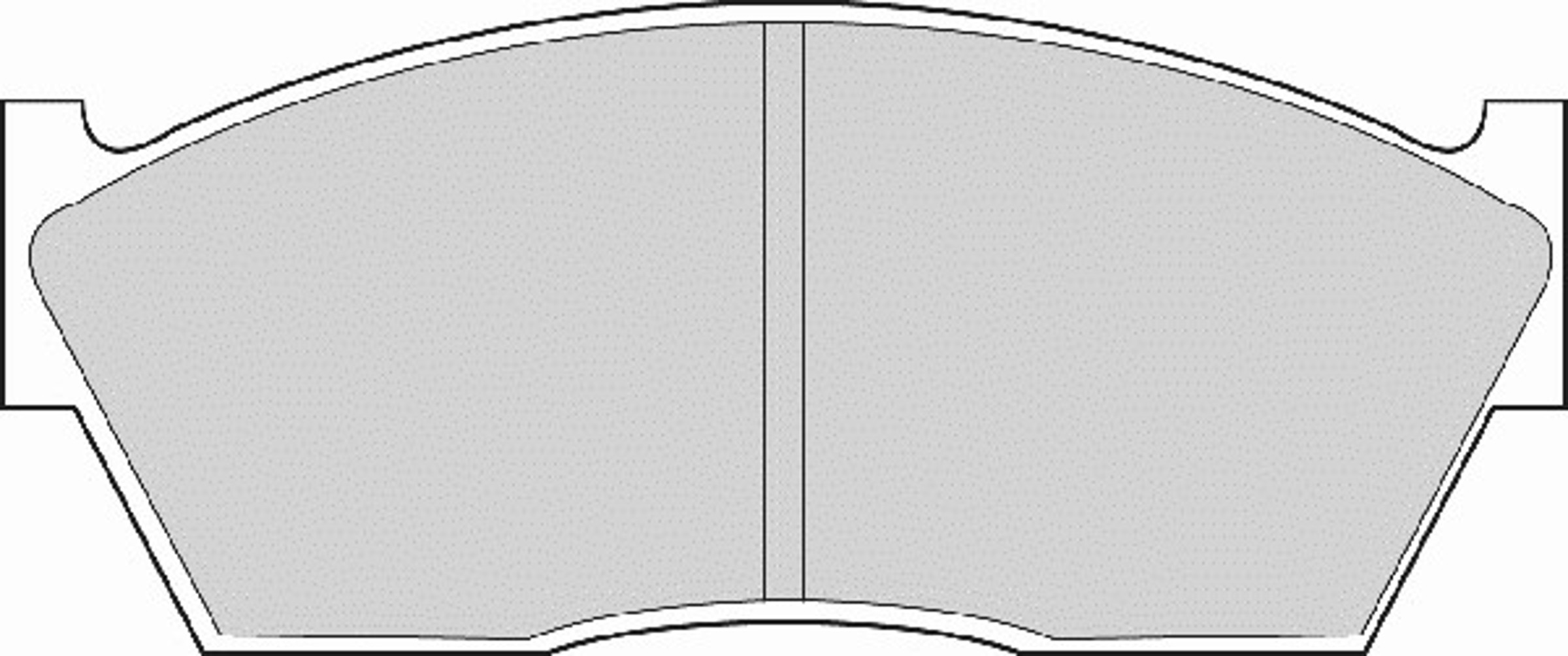 Колодки тормозные дисковые NECTO FD6105A