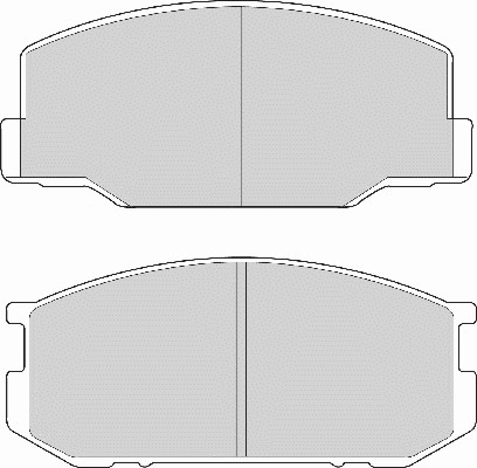Колодки тормозные дисковые NECTO FD6106A