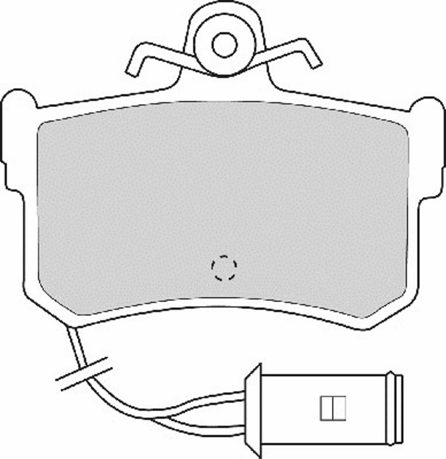 Колодки тормозные дисковые NECTO FD6288A