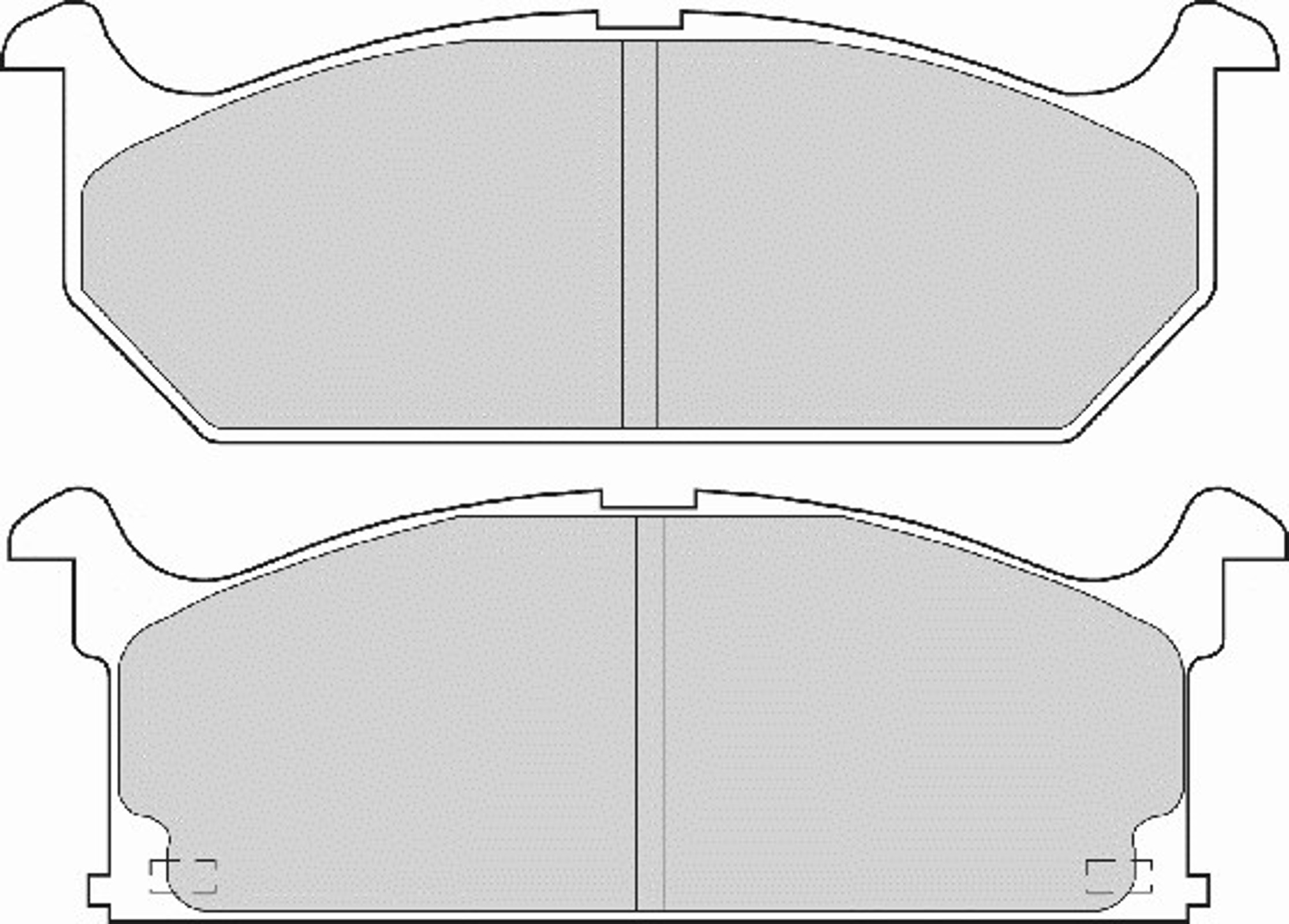 FD6291A NECTO Колодки тормозные дисковые