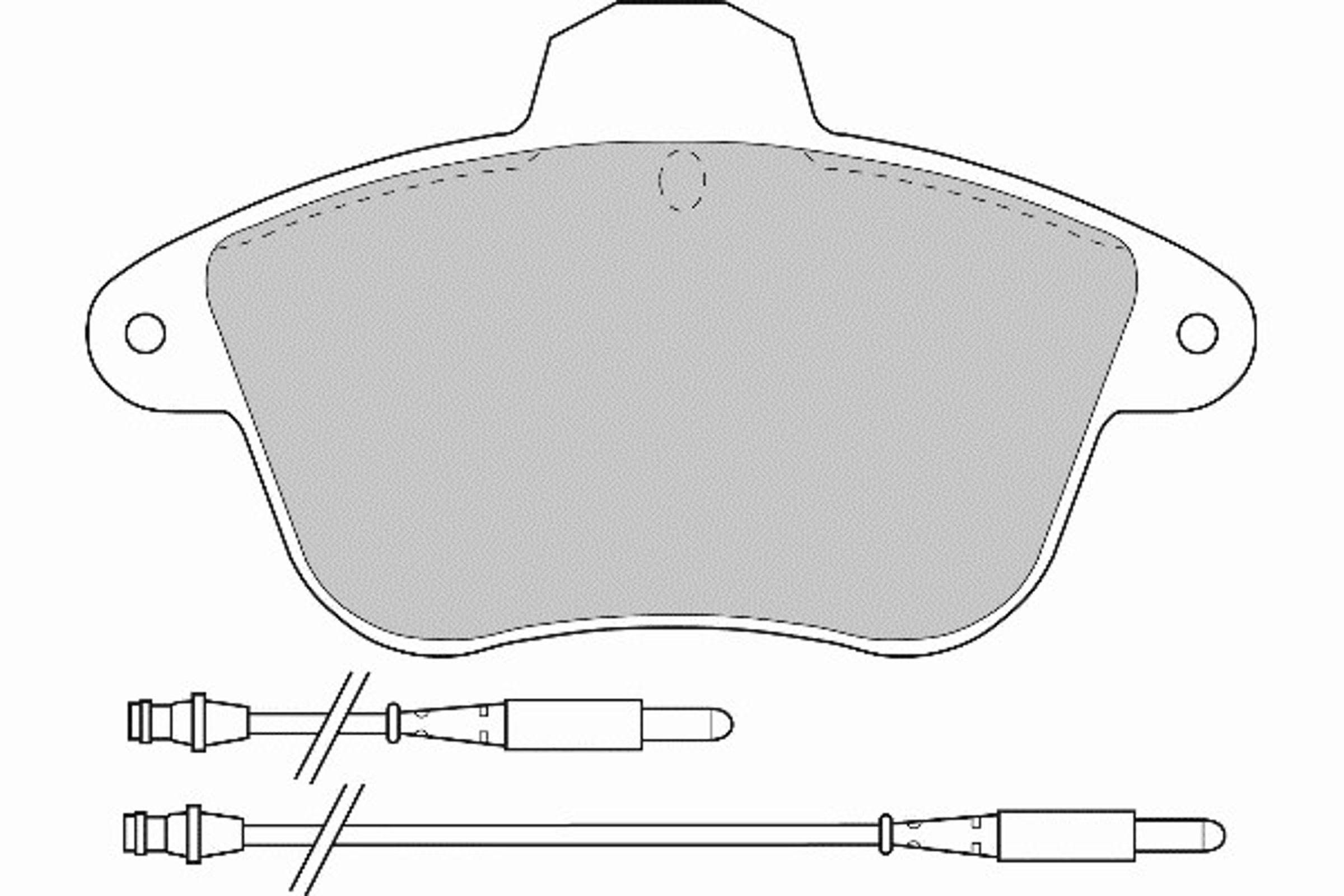 Колодки тормозные дисковые NECTO FD6298A