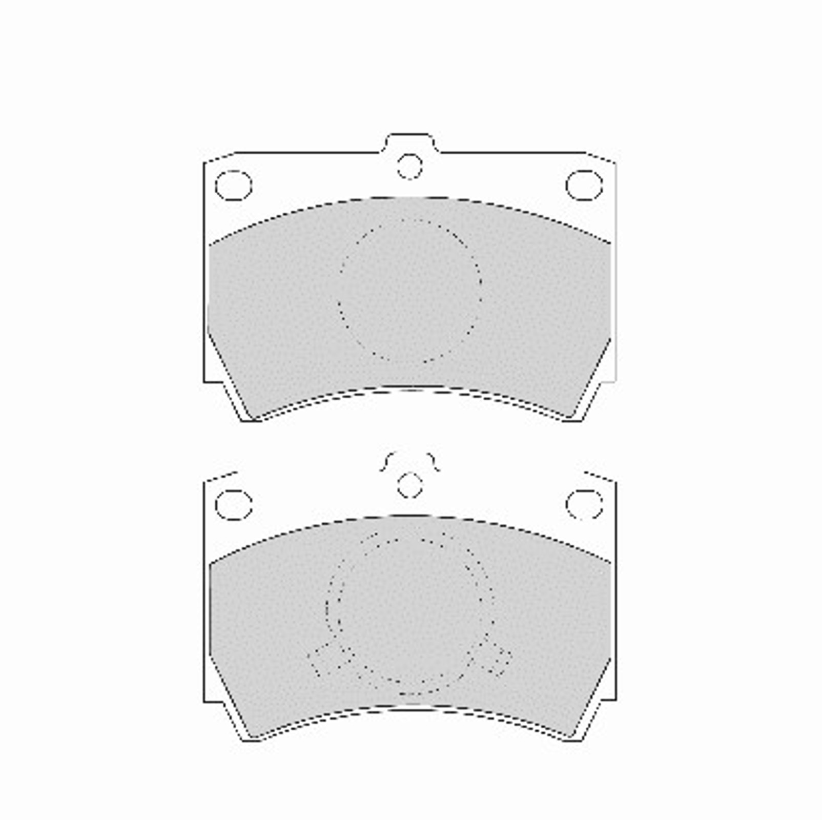 FD6350A NECTO Колодки тормозные дисковые