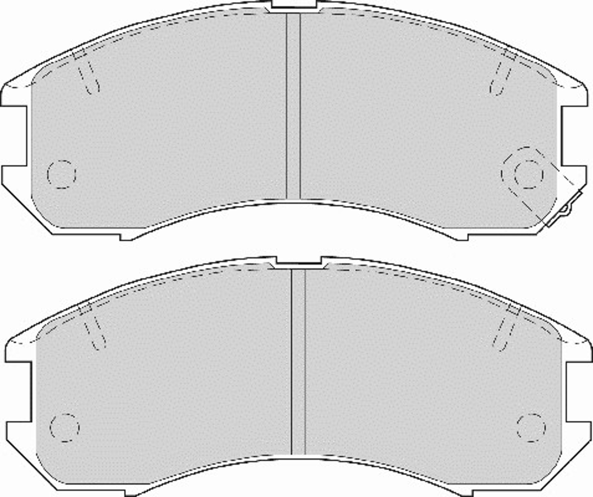 FD6357A NECTO Колодки тормозные дисковые