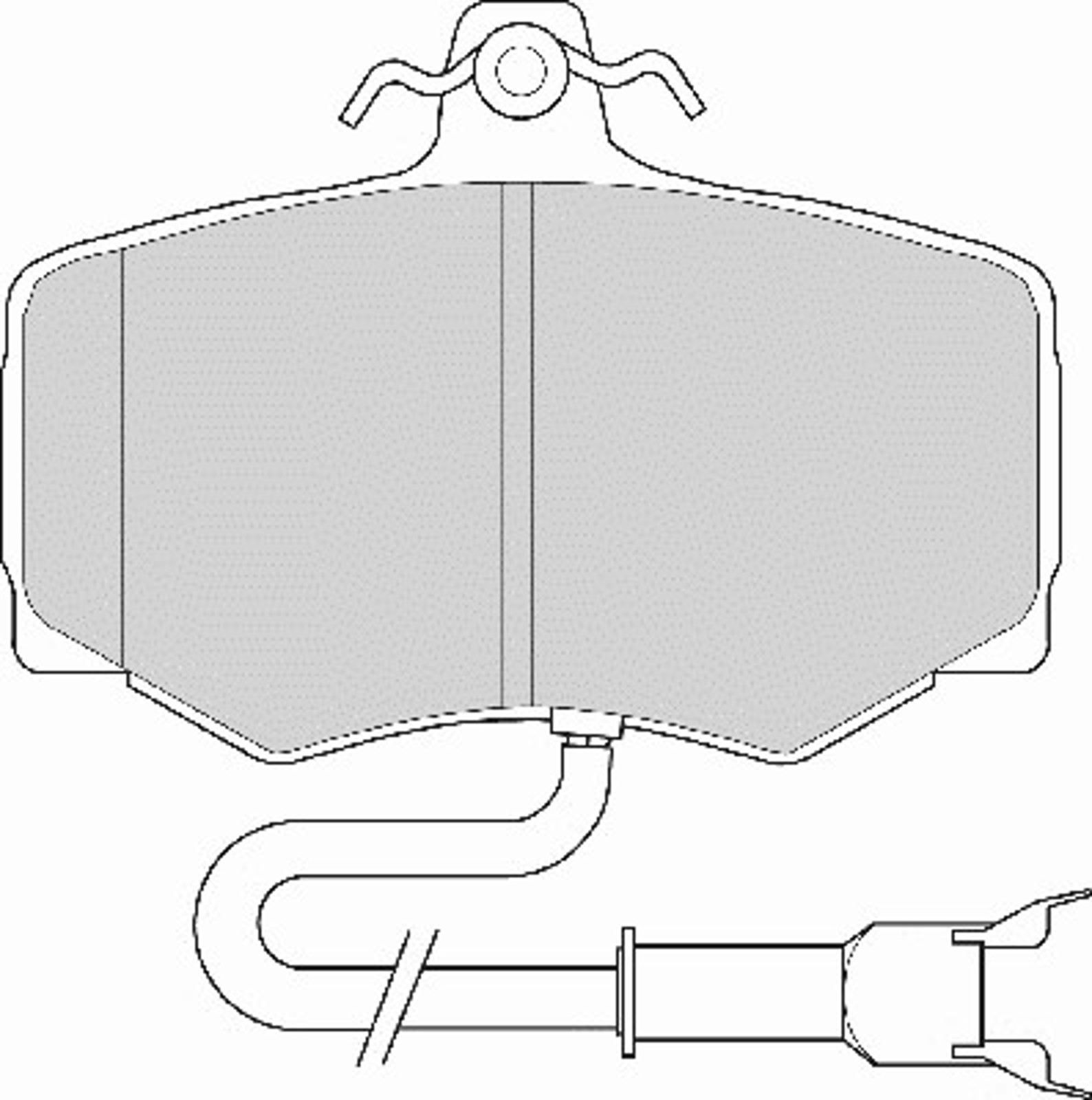 FD6362A NECTO Колодки тормозные дисковые