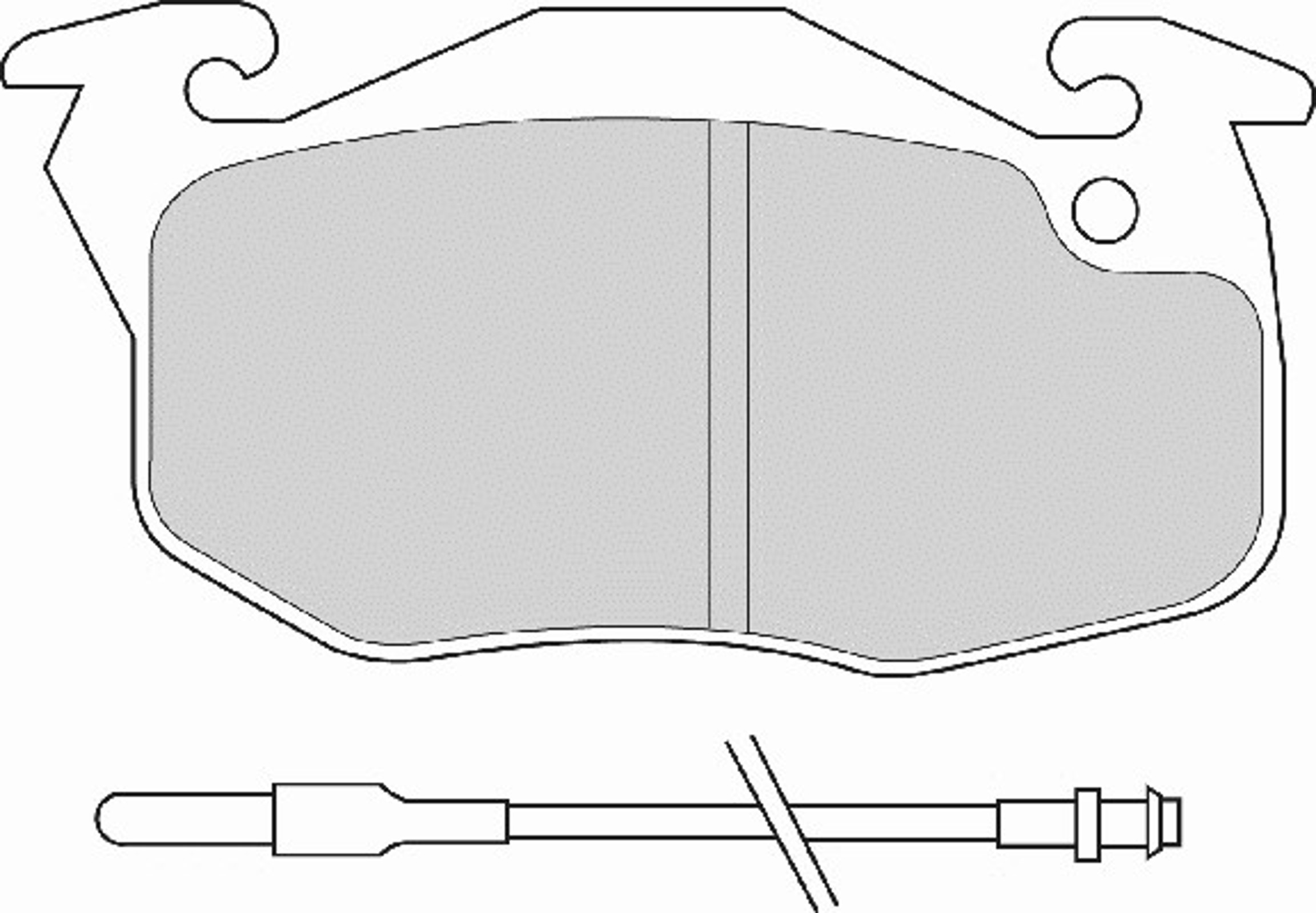 FD6371A NECTO Колодки тормозные дисковые