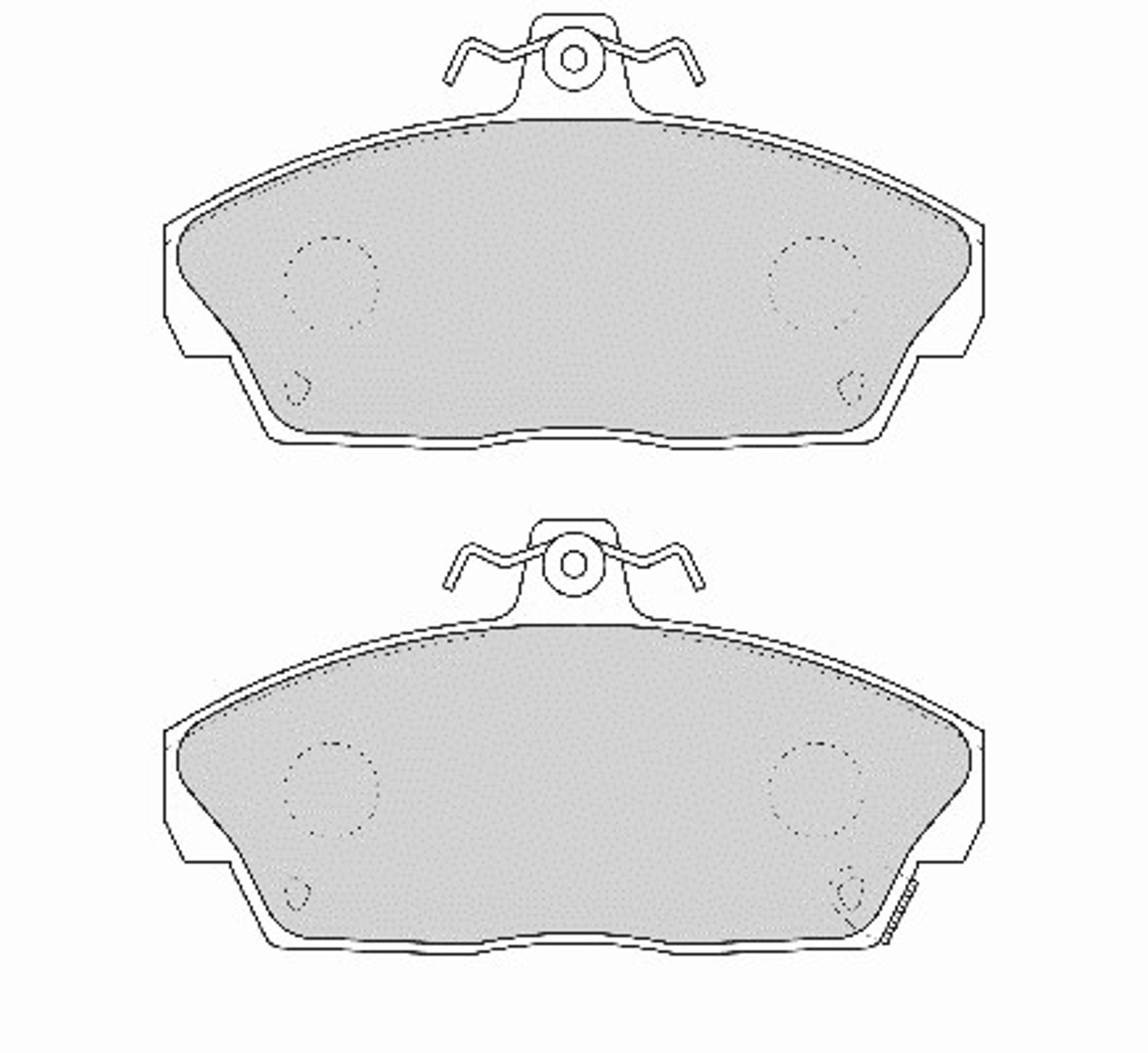Колодки тормозные дисковые NECTO FD6385A