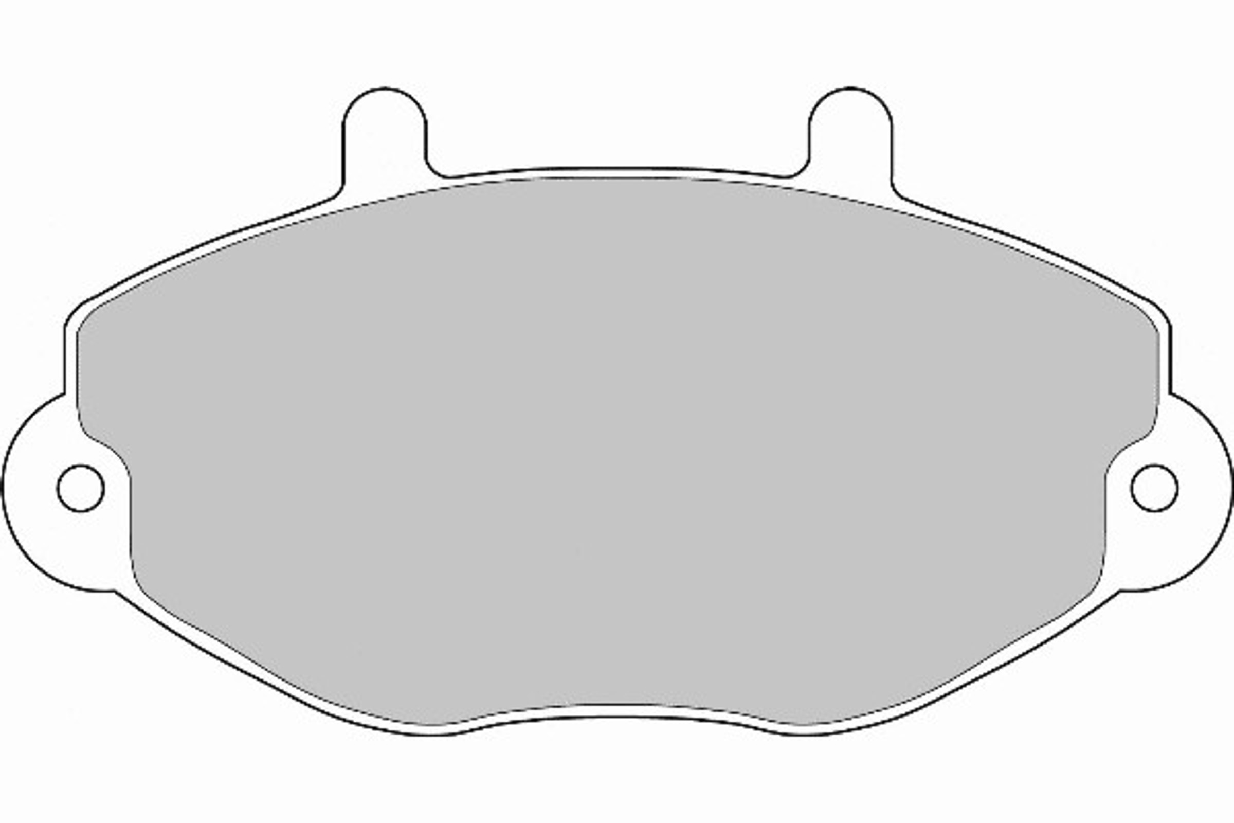 Колодки тормозные дисковые NECTO FD6404V