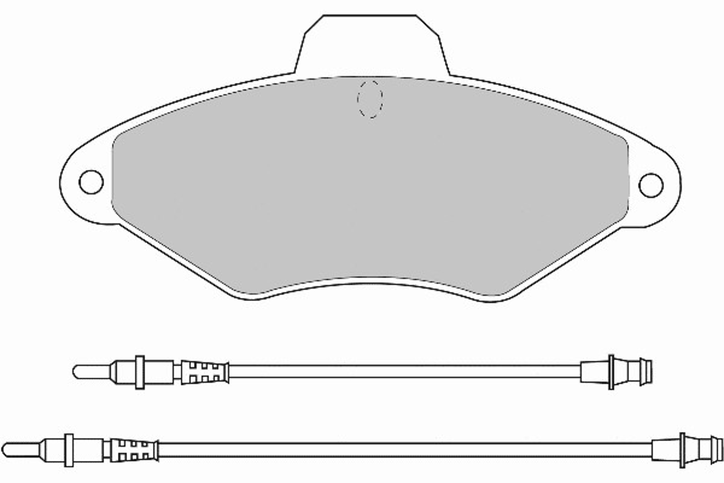 FD6452N NECTO Колодки тормозные дисковые