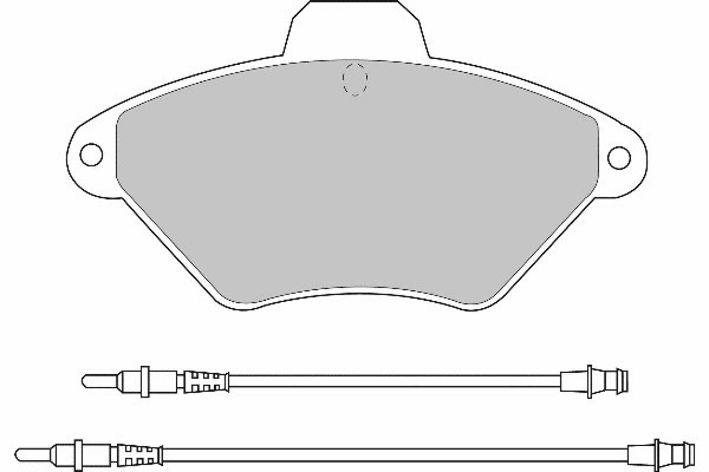 FD6453A NECTO Колодки тормозные дисковые