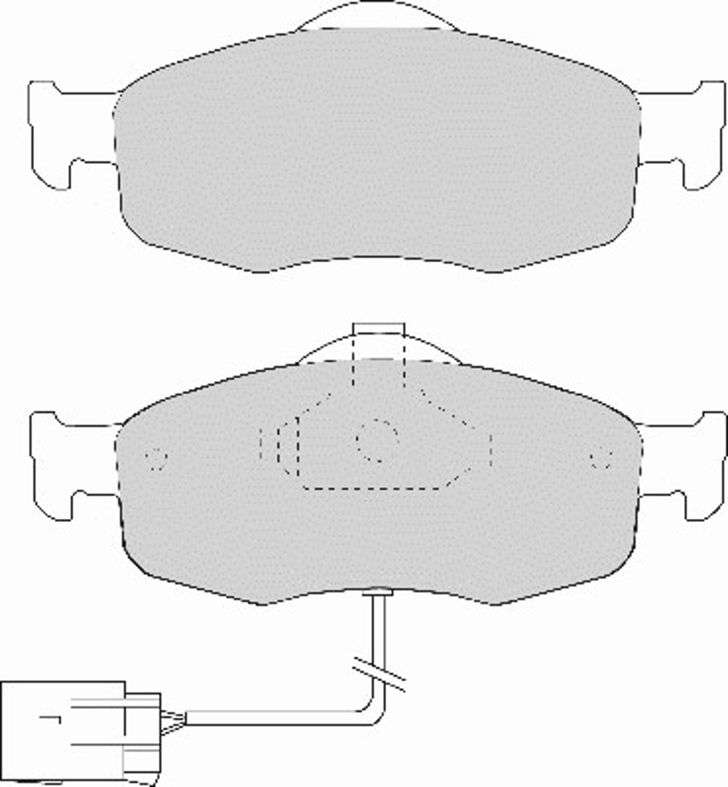 Колодки тормозные дисковые NECTO FD6475A