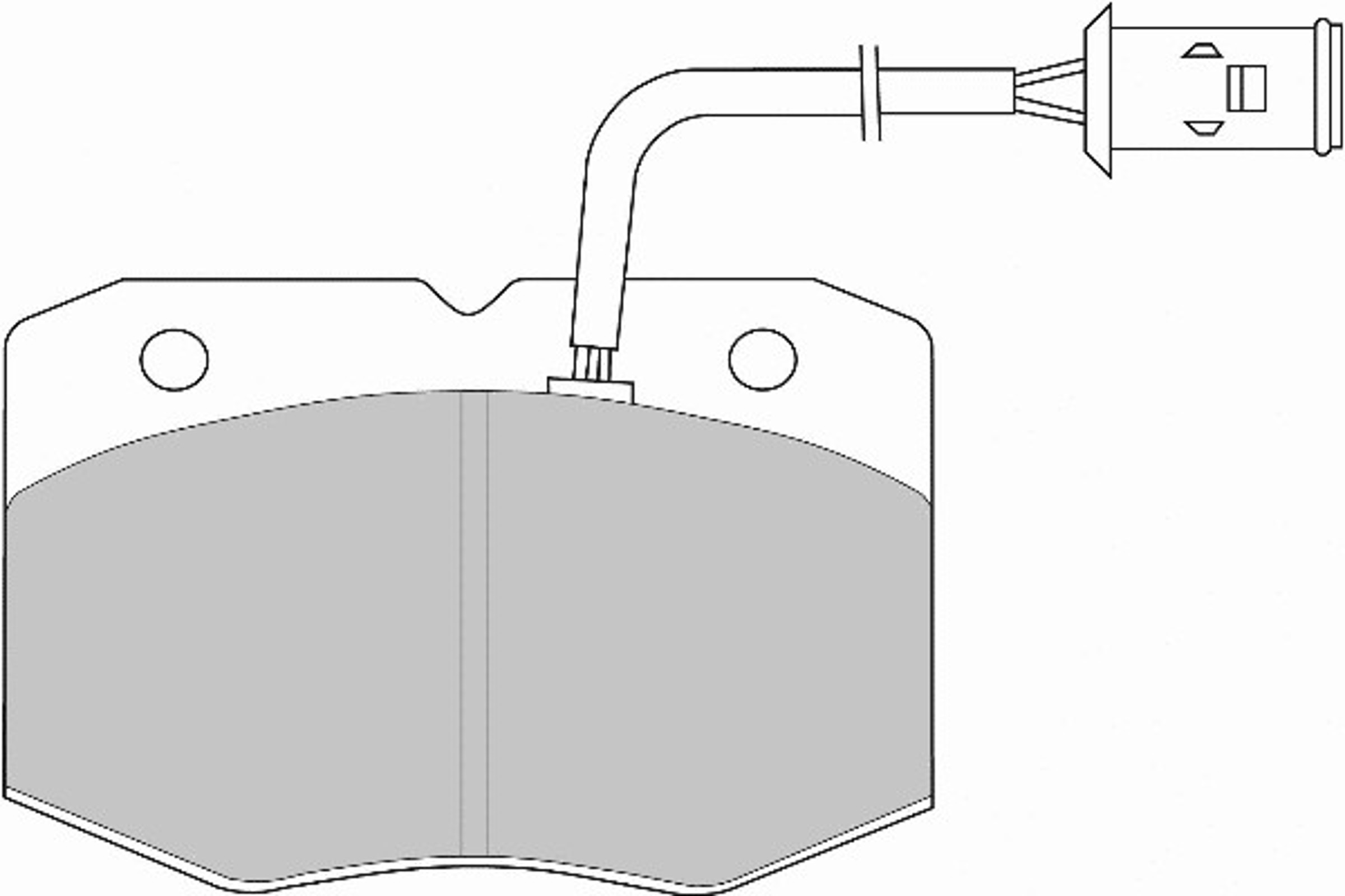 Колодки тормозные дисковые NECTO FD6490V