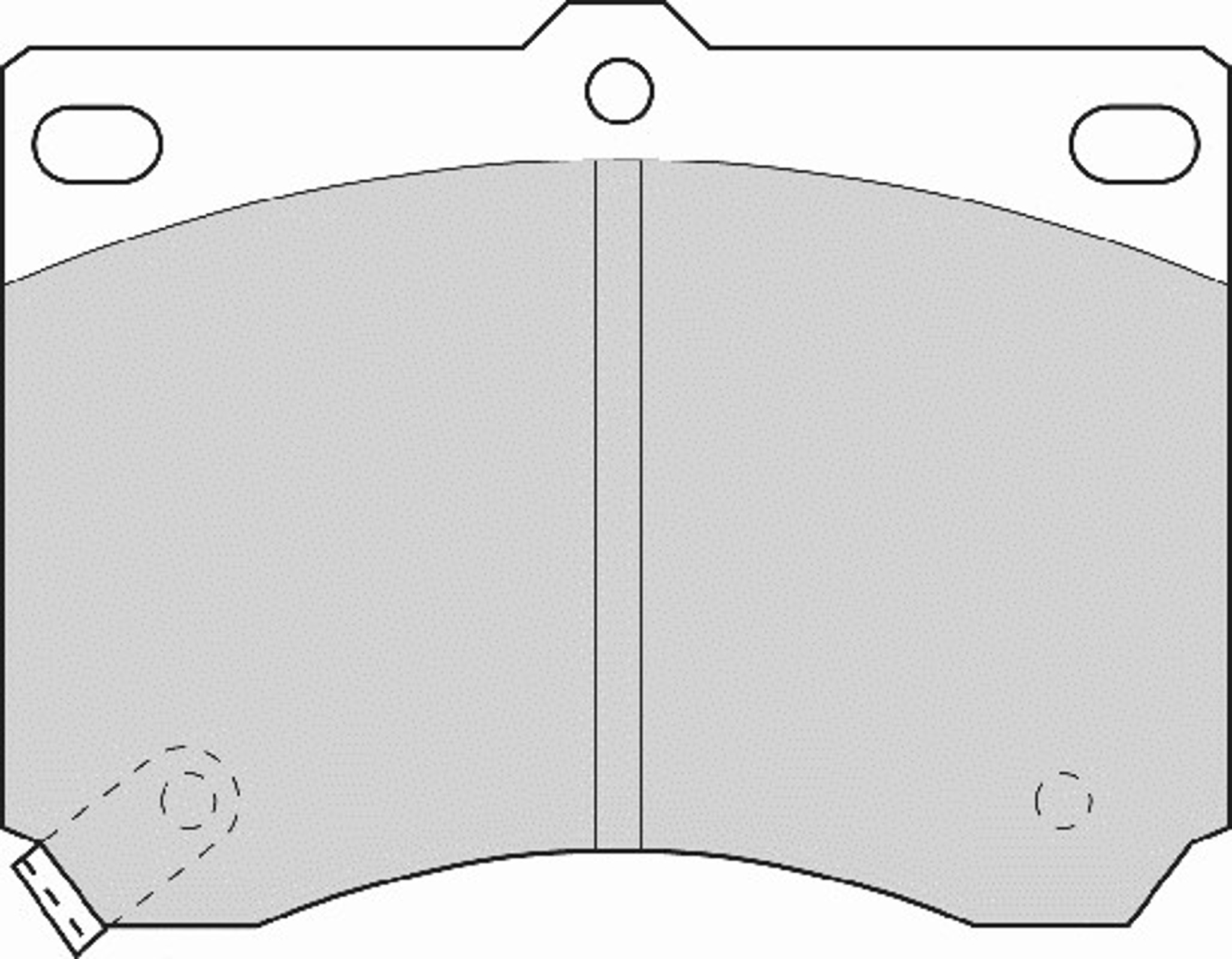 FD6528A NECTO Колодки тормозные дисковые